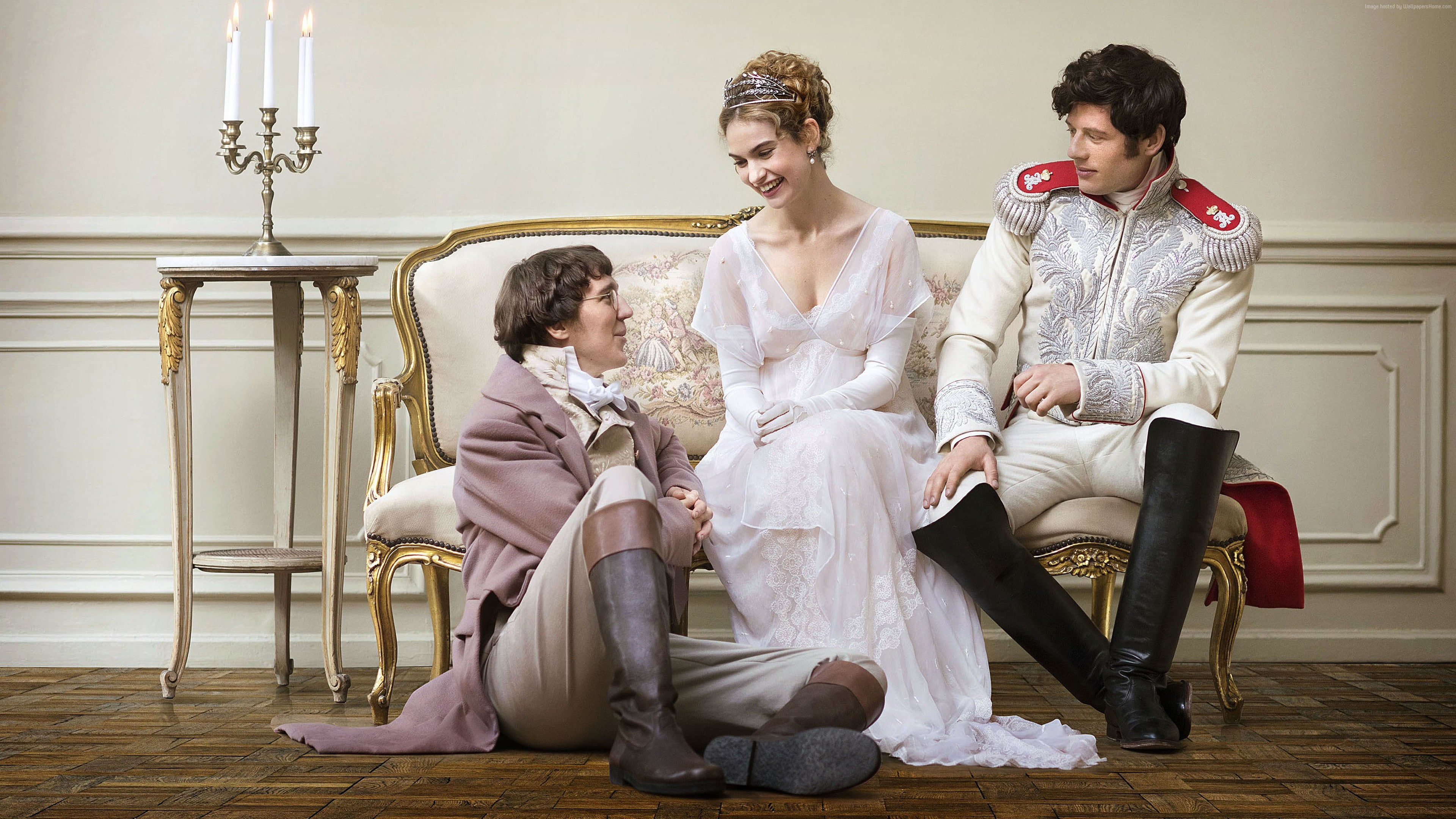 War and Peace, Best TV series, Lily James, Paul Dano, James Norton