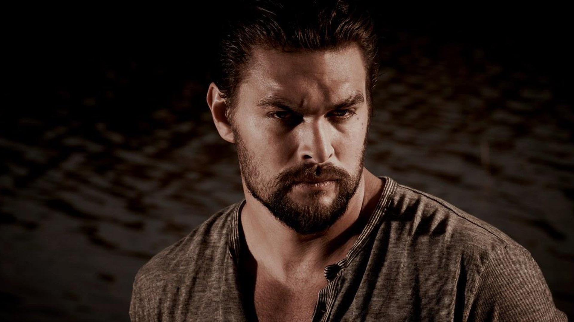 TV Show, The Red Road, Jason Momoa, headshot, portrait, one person