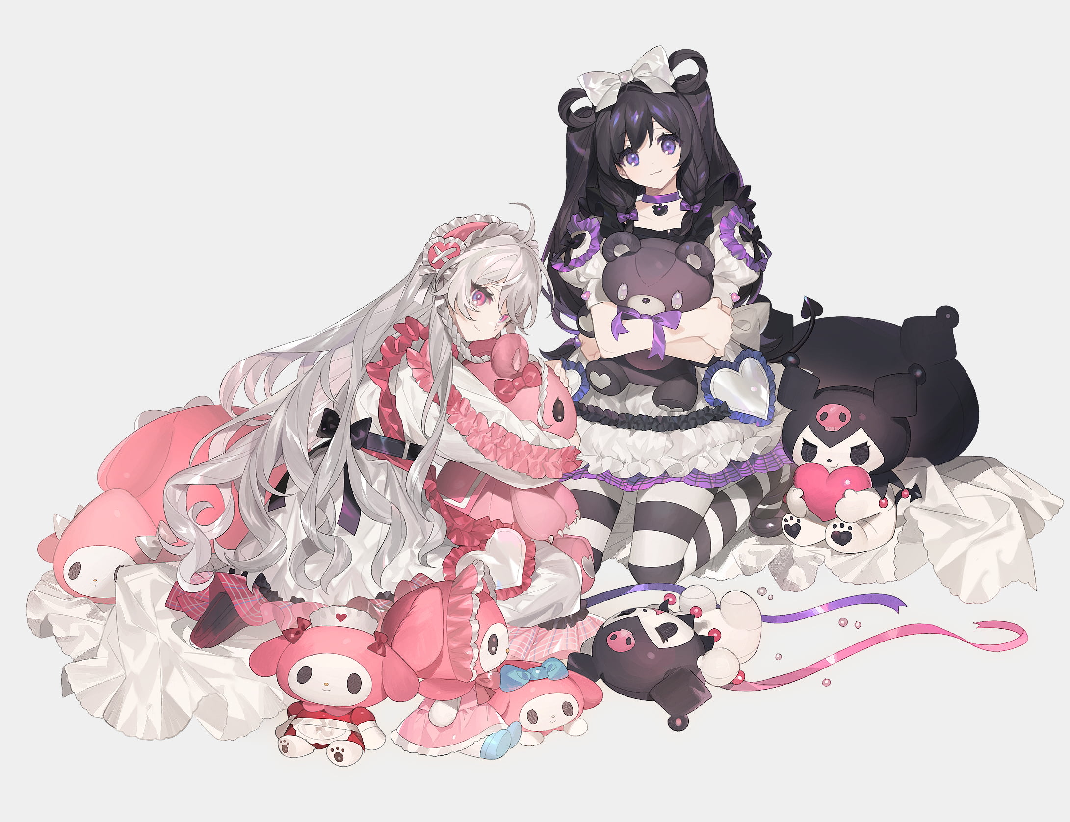 Free download | HD wallpaper: Sanrio, Kuromi, My Melody | Wallpaper Flare