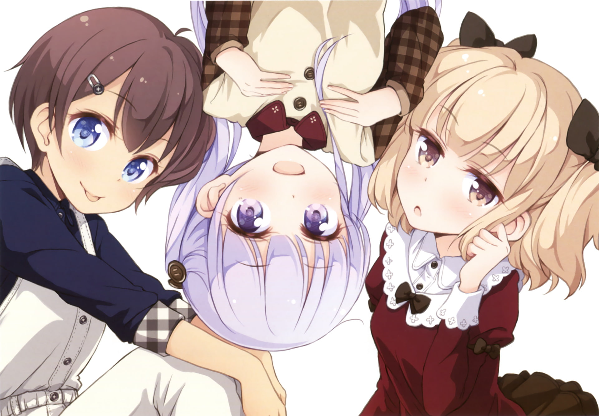 Anime, New Game!, Aoba Suzukaze, Hajime Shinoda, Yun Iijima