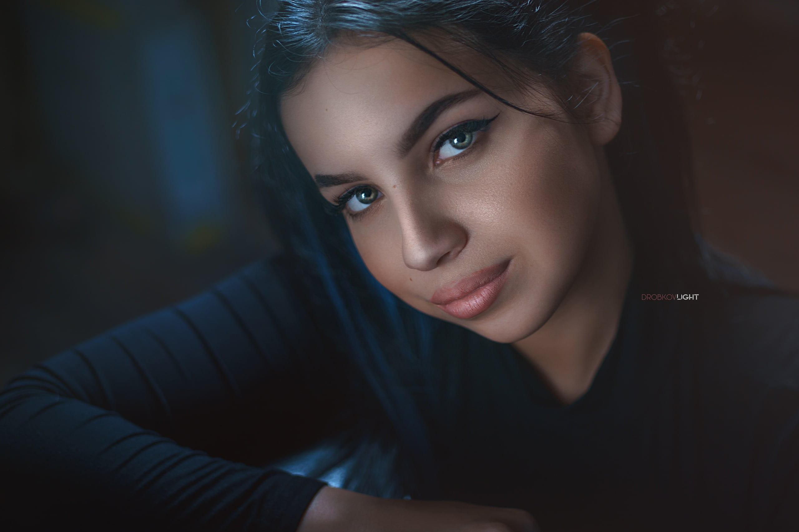 face, portrait, Girl, Alexander Drobkov-Light, Angelina Sorokina