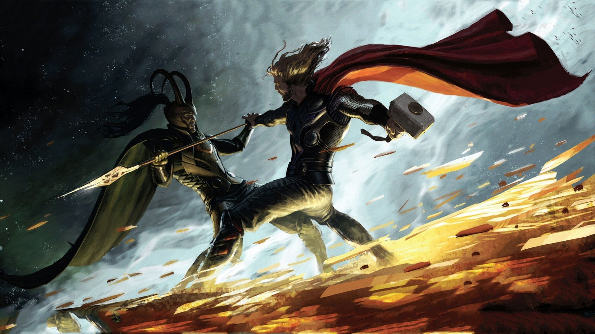 Thor, Loki, comics, Marvel Comics