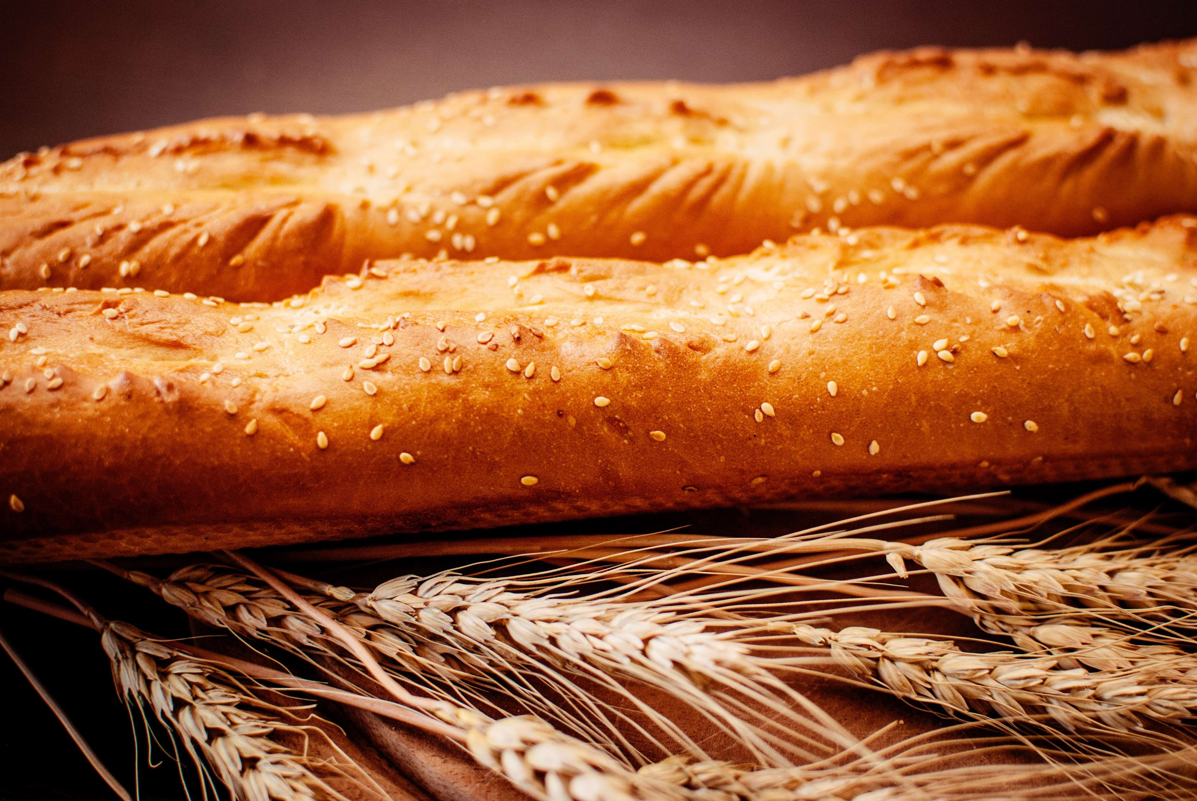 baguette, bake, bakery, baking, barley, bread, breakfast, close up