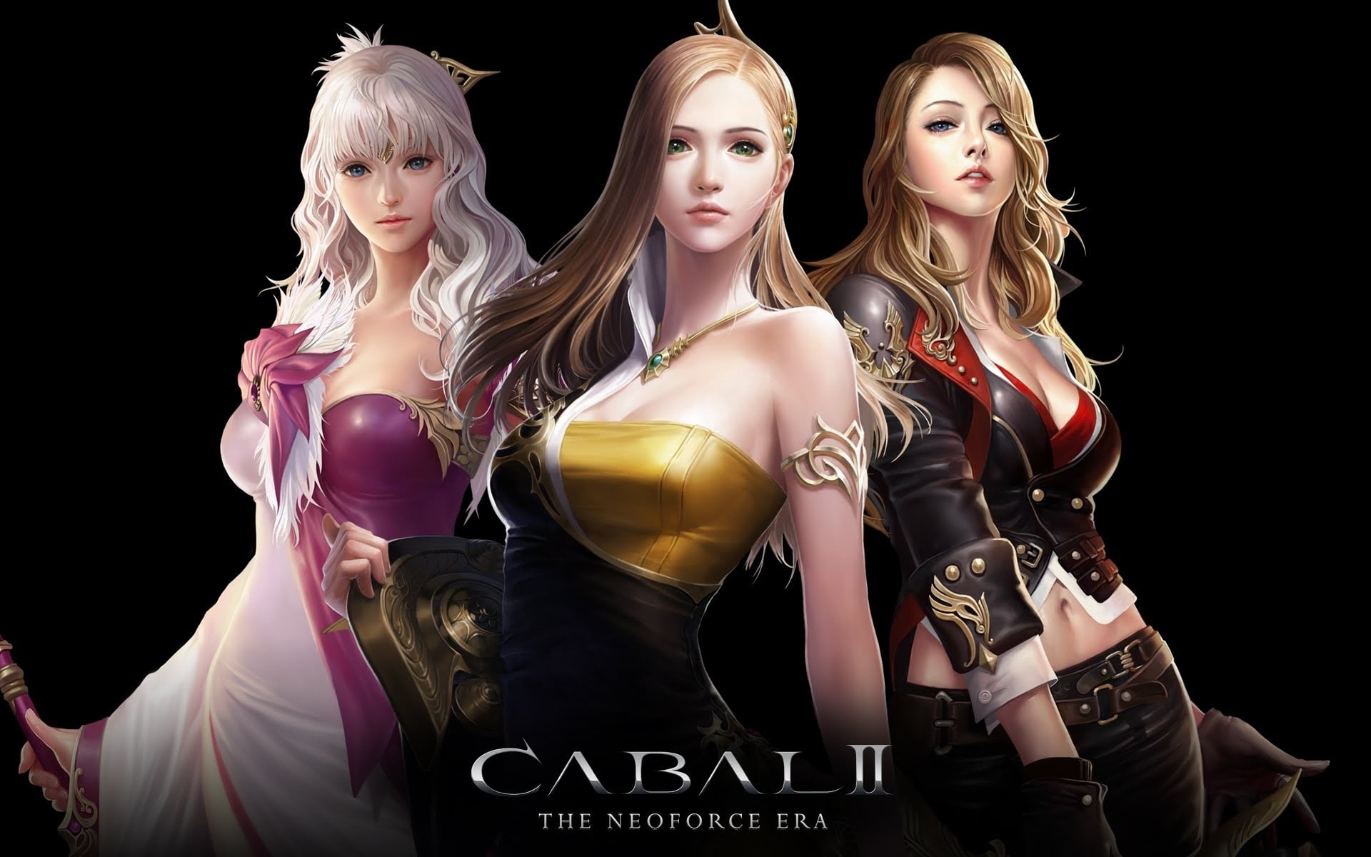 cabal, video games, anime girls, big boobs, Cabal II, fantasy girl