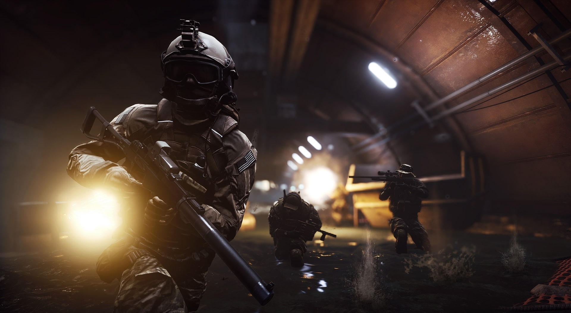 BF4 Second Assault, Battlefield 4 wallpaper, Games, night, illuminated