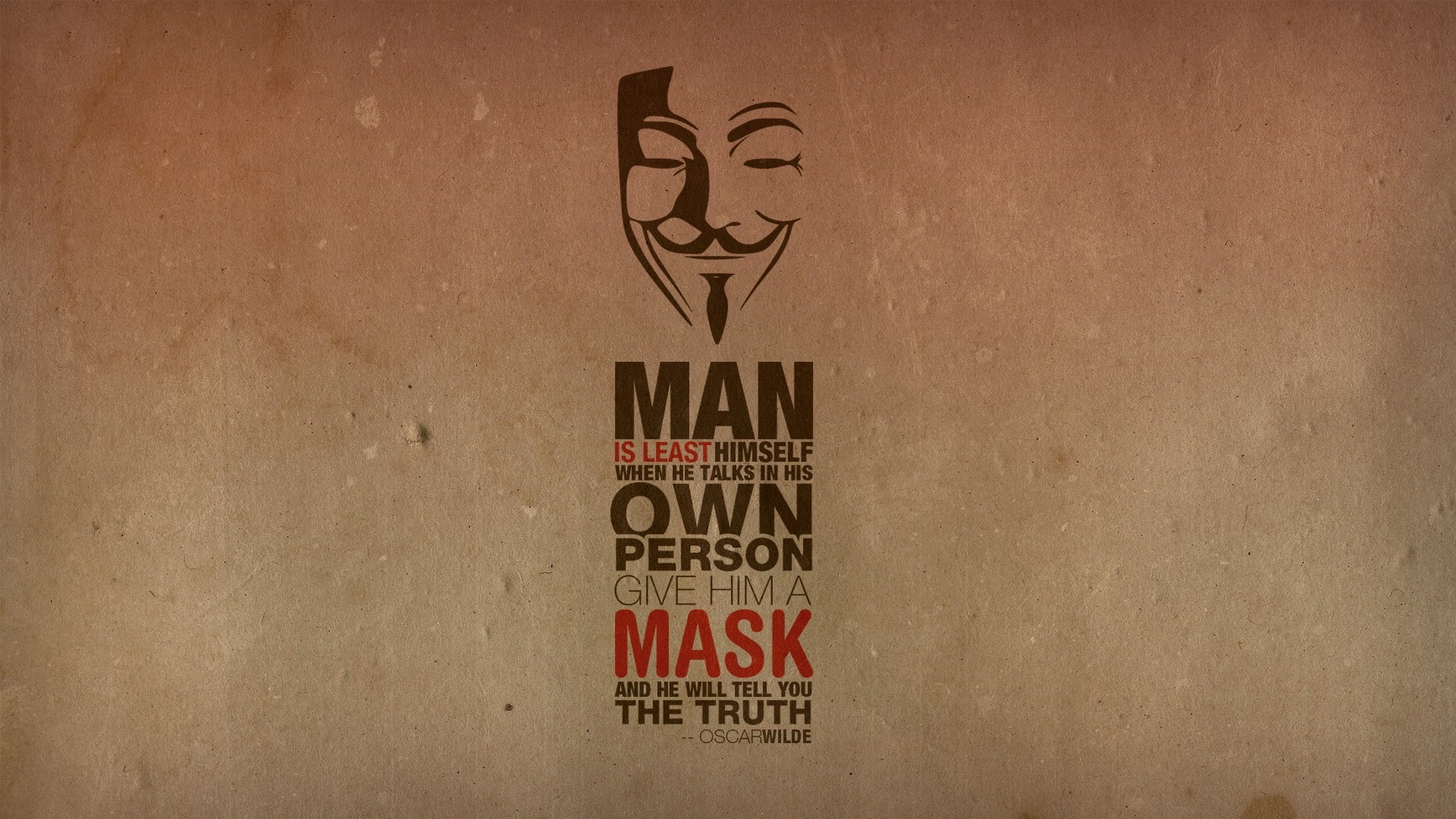 Anonymous, Typography