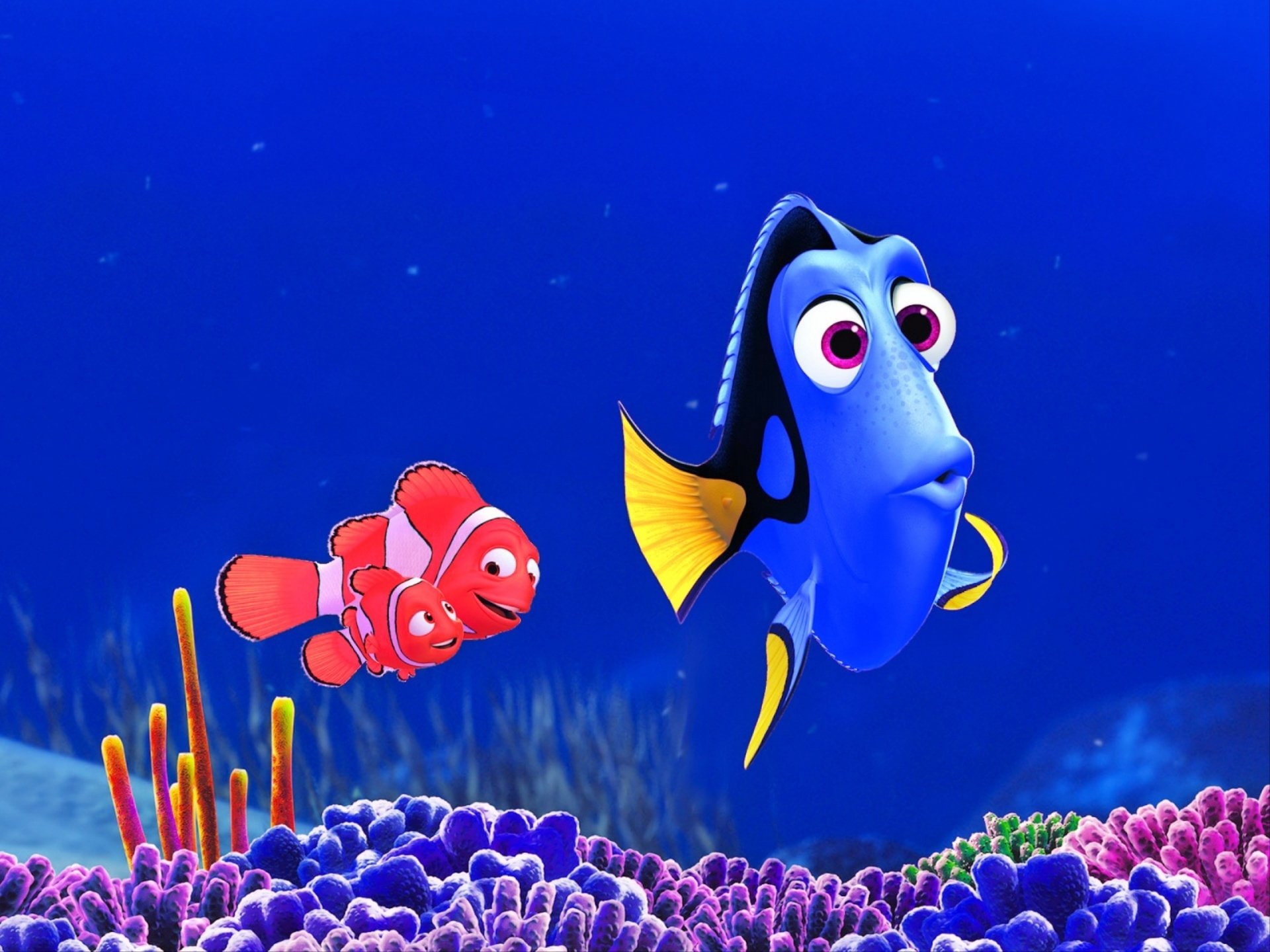 Finding Nemo, Dory (Finding Nemo), Marlin (Finding Nemo), Nemo (Finding Nemo)