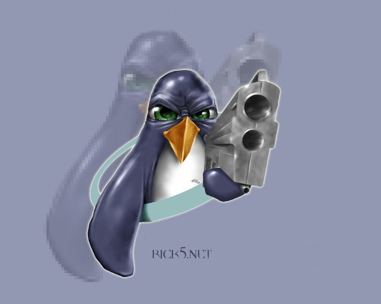 linux tux Technology Linux HD Art