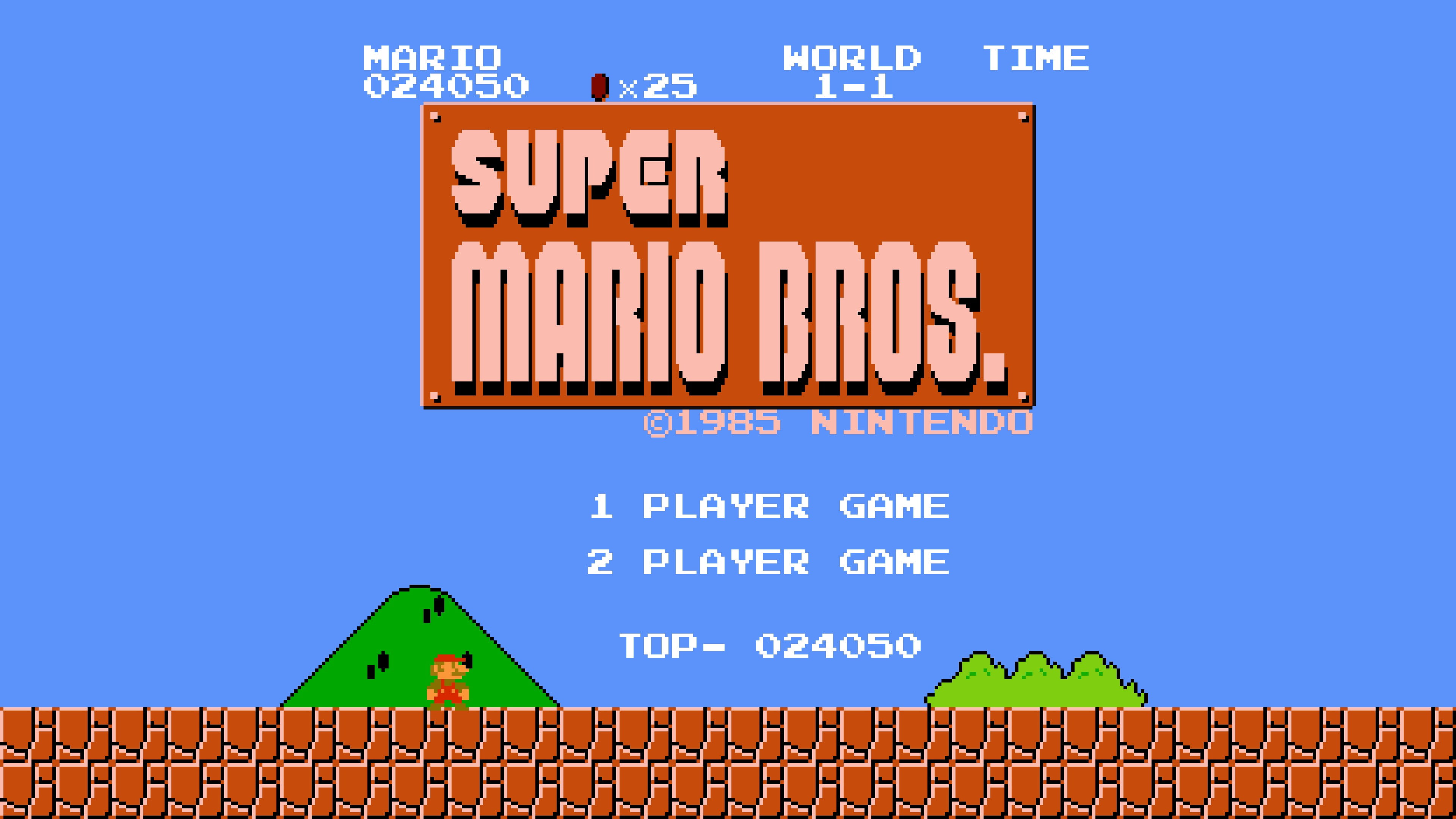 8, Bit, Super Mario, Super Mario Bros.