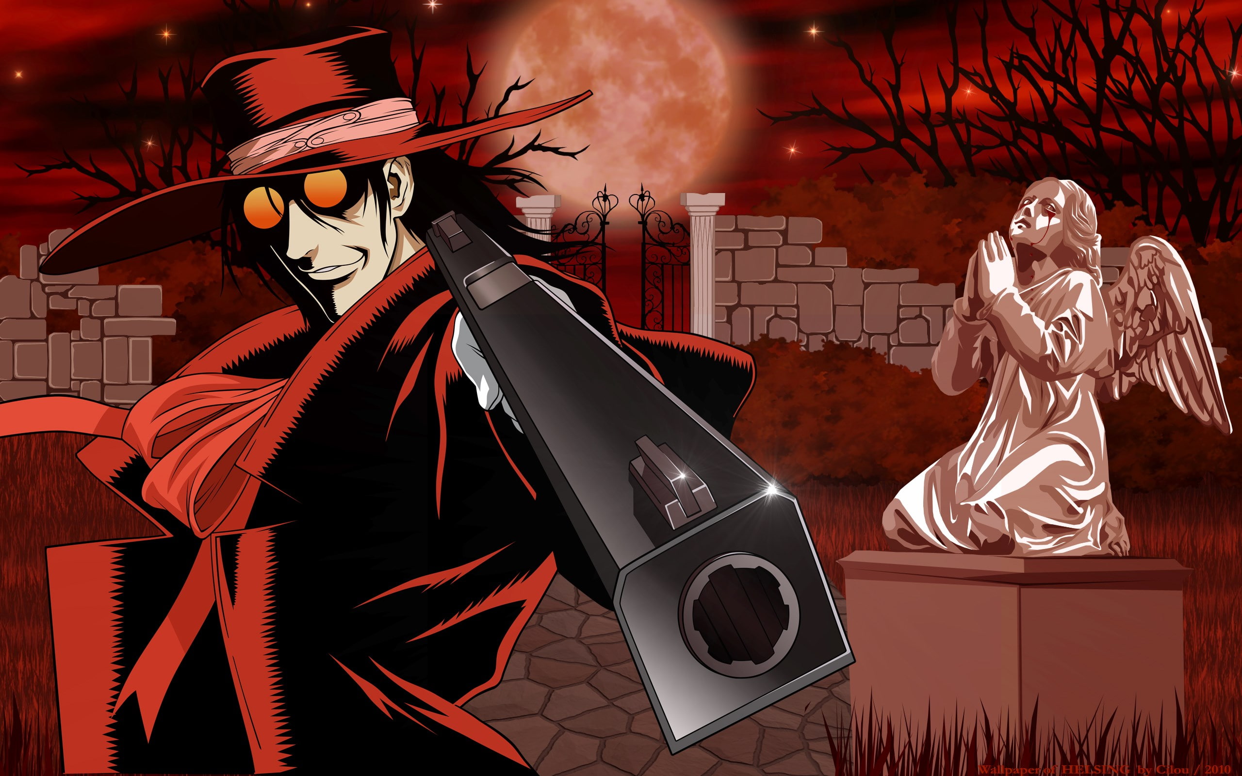 hellsing, creativity, night, celebration, representation, human representation
