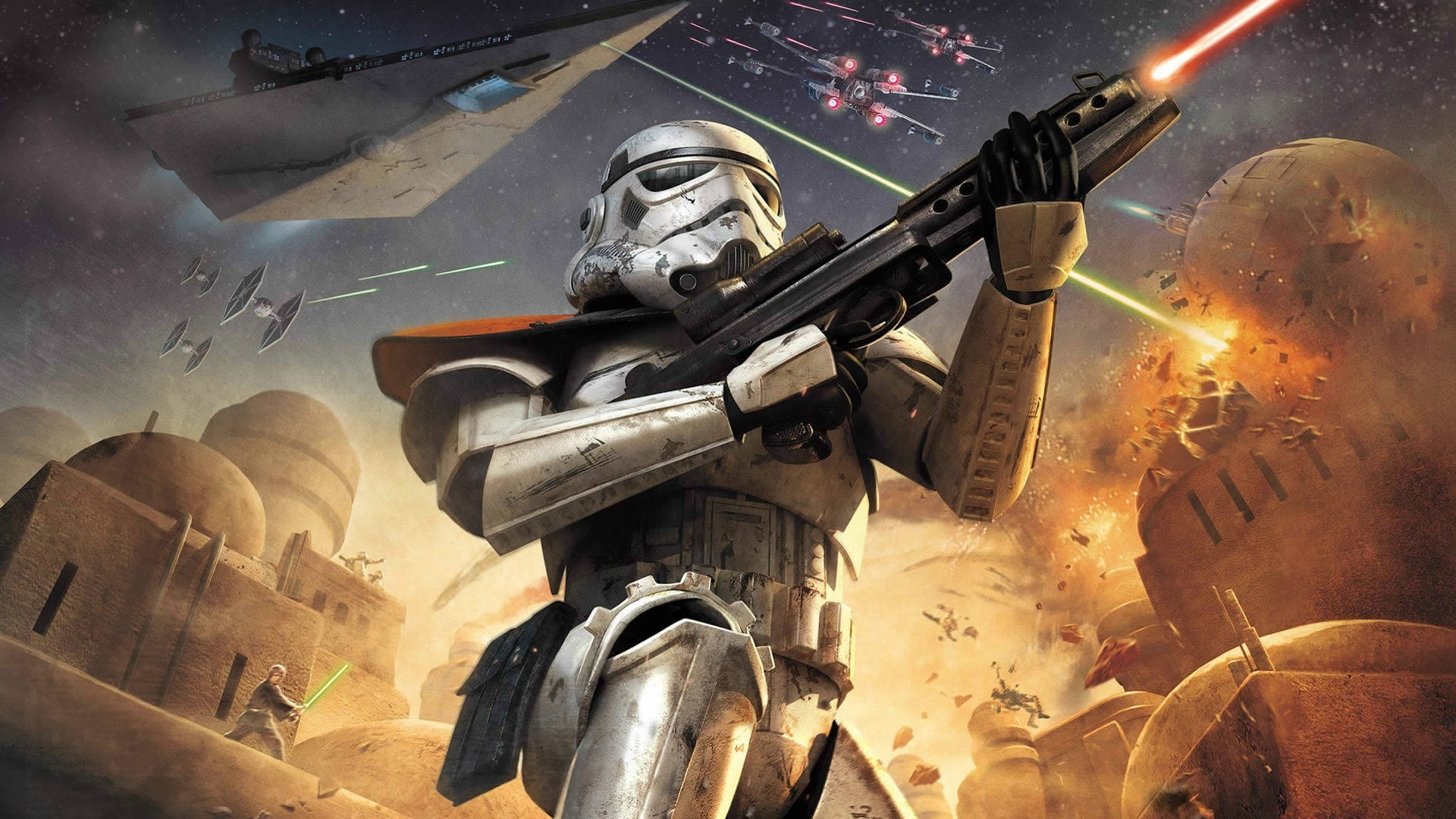 Digital Art, Star Wars, Star Wars: Battlefront, Video Games, Stormtrooper, storm trooper star wars