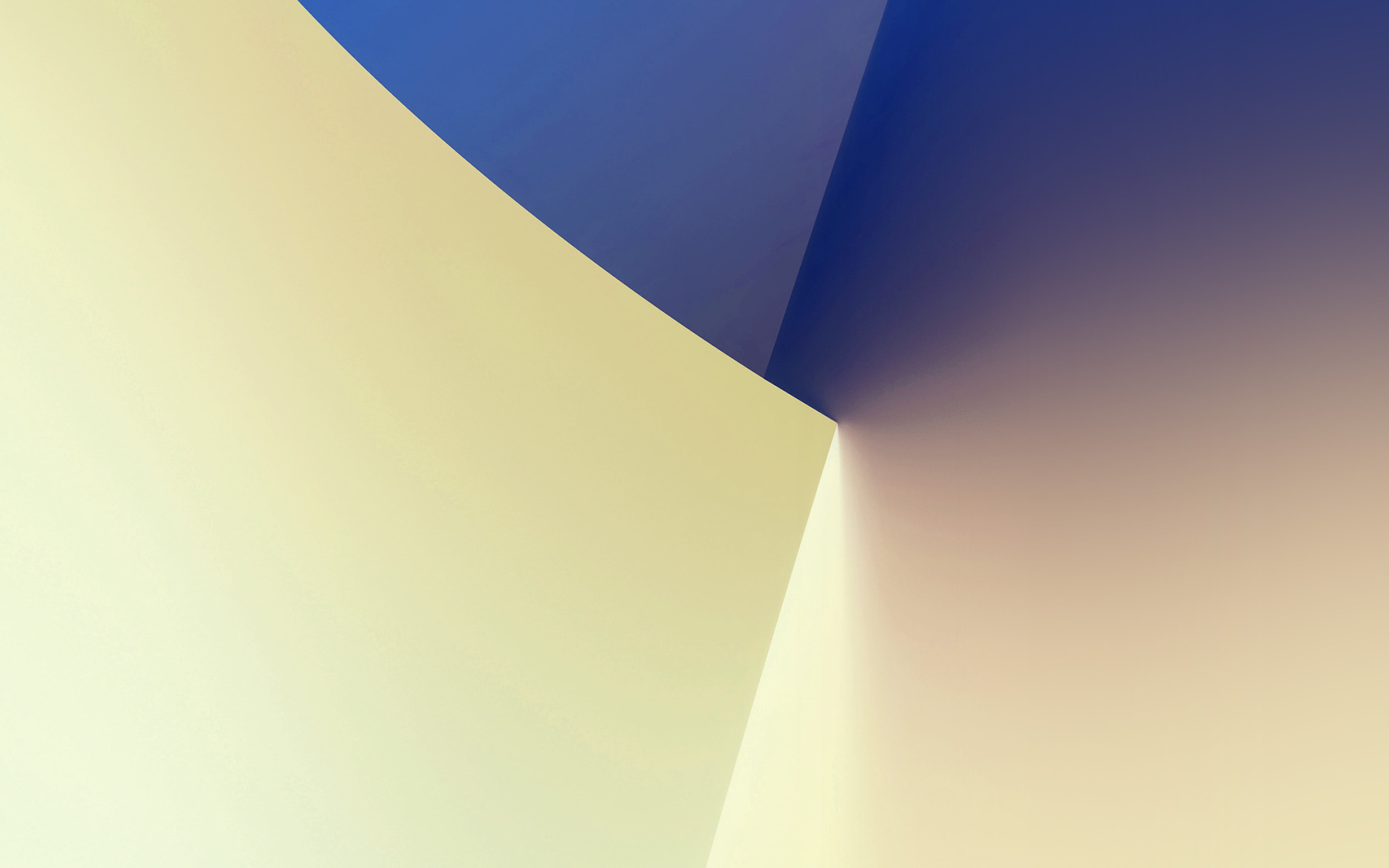simple, minimal, polygon, blue, yellow, art, pattern, white