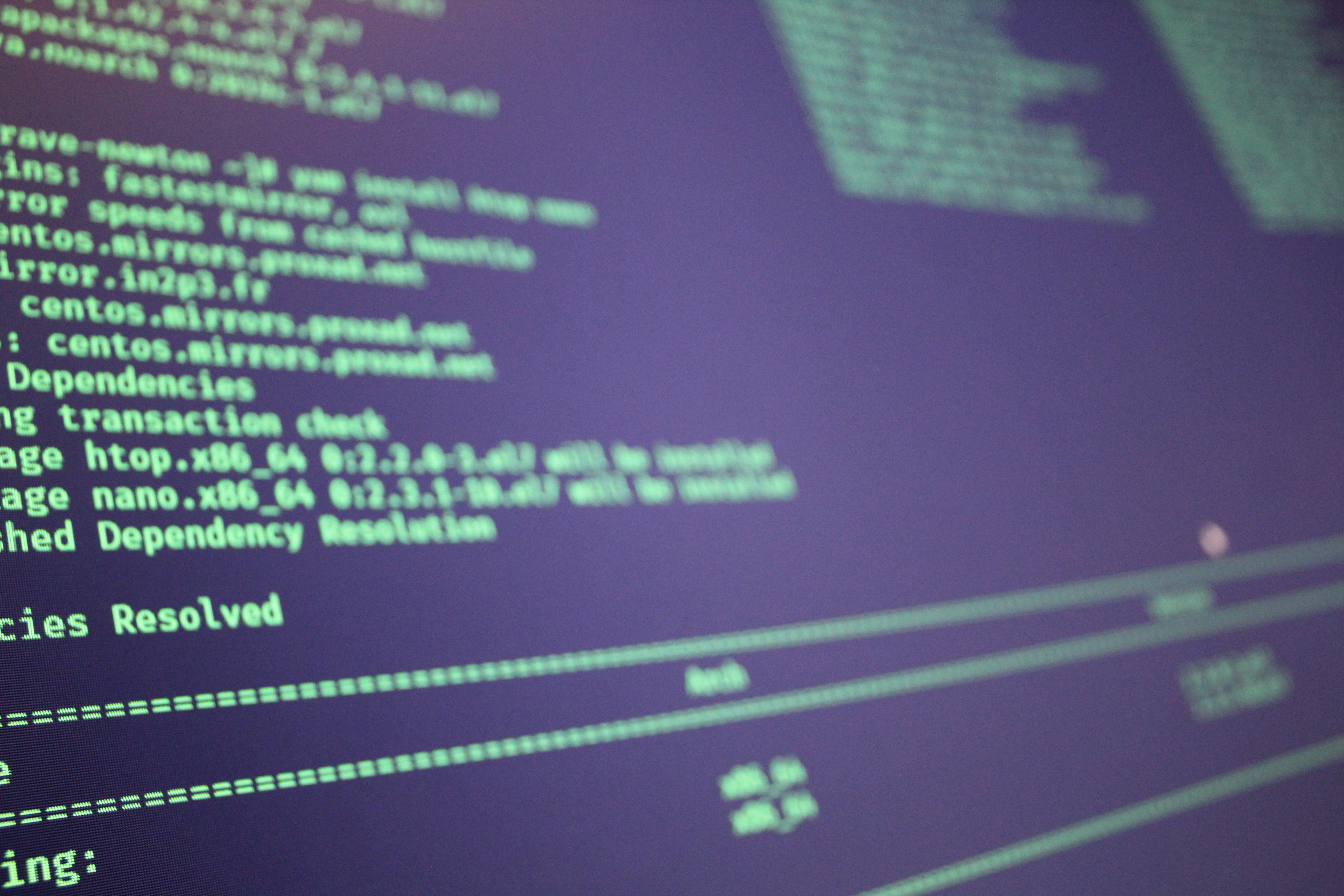 code, console, network, termius, terminals, yum, CentOS