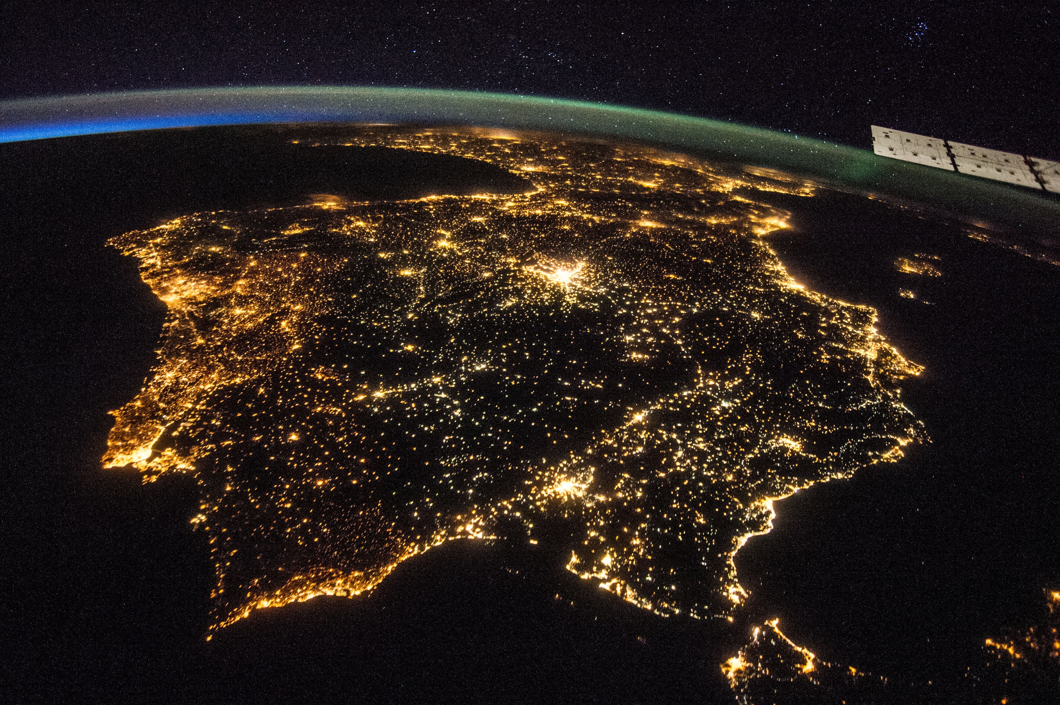 from space