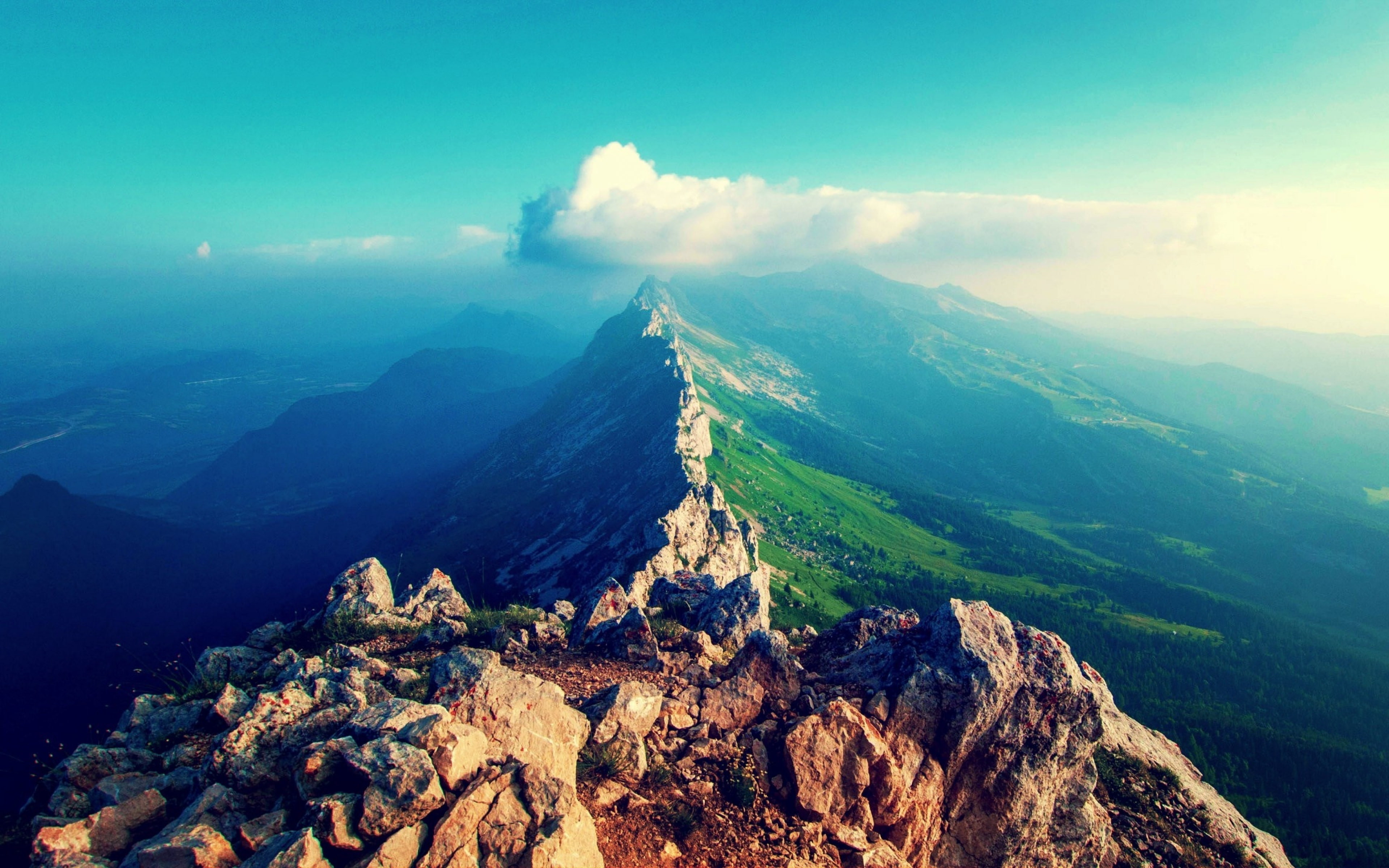 Summit of Daneli Mountain, sky, scenics - nature, beauty in nature