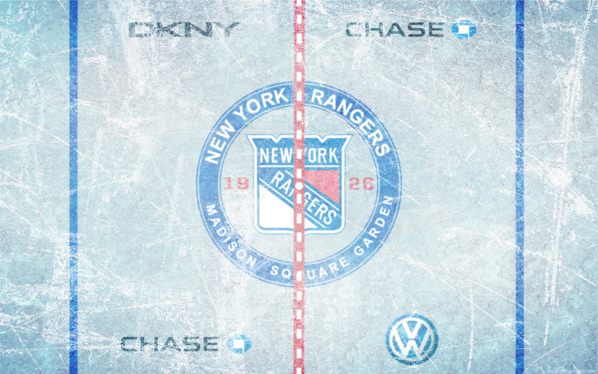 Hockey, New York Rangers, Emblem, Logo, NHL