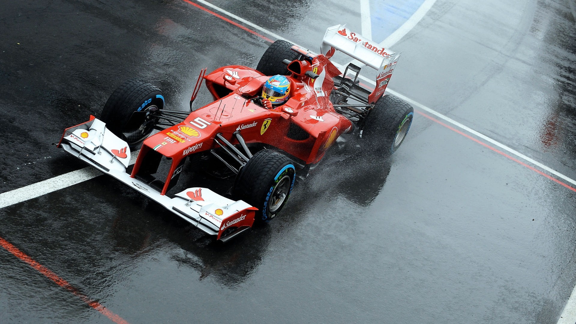 Ferrari, Fernando Alonso, car, Formula 1, race cars, vehicle