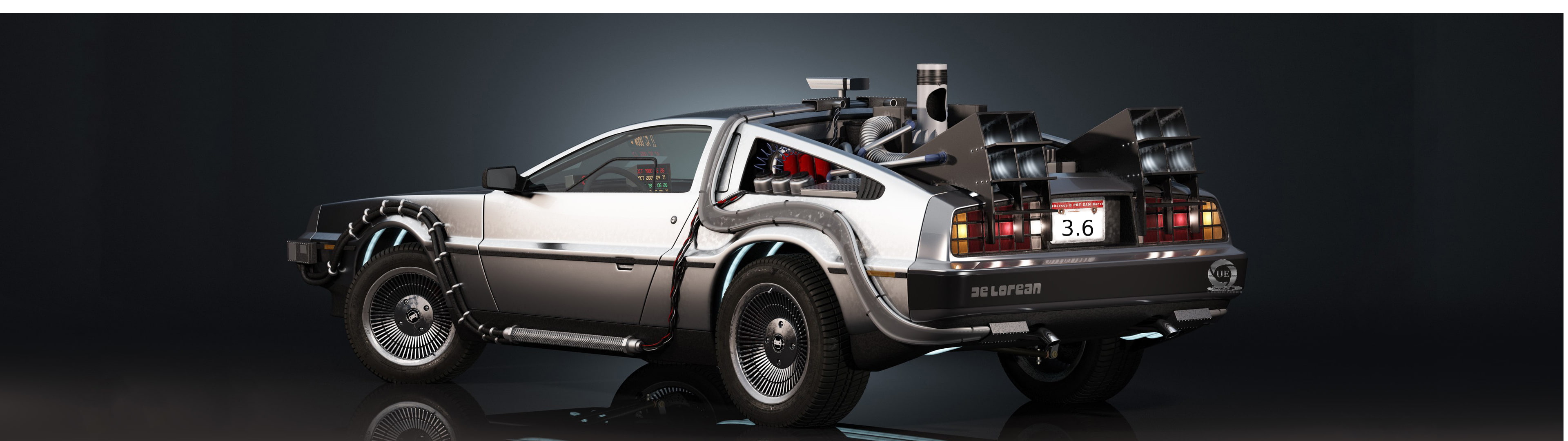 Free download | HD wallpaper: back to the future, delorean, side view ...