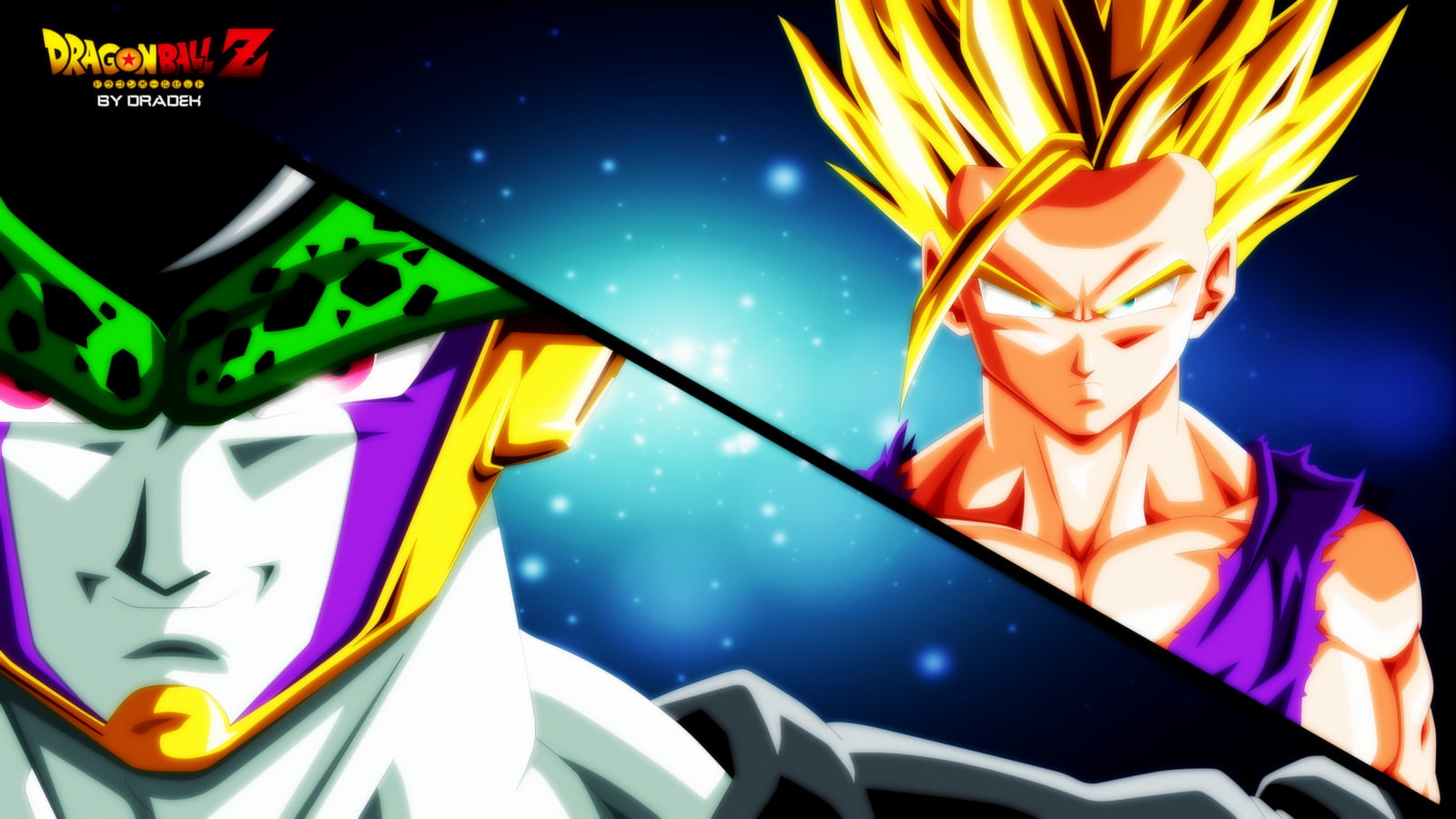 Dragon Ball, Dragon Ball Z, Cell (Dragon Ball), Gohan (Dragon Ball)