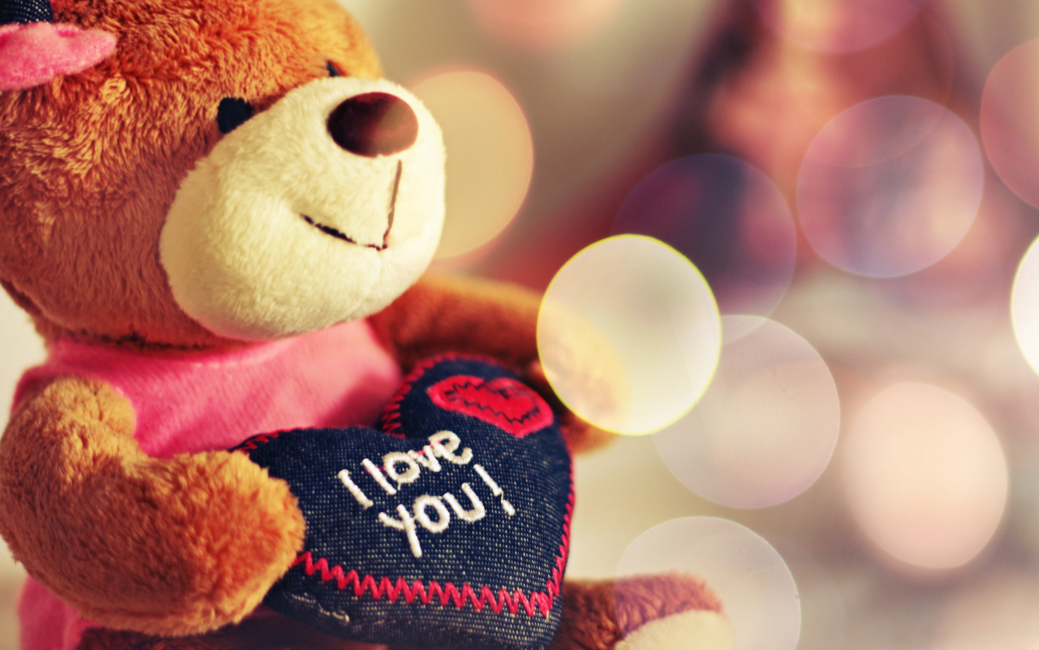 I Love You Teddy Bear, toy, stuffed toy, no people, representation