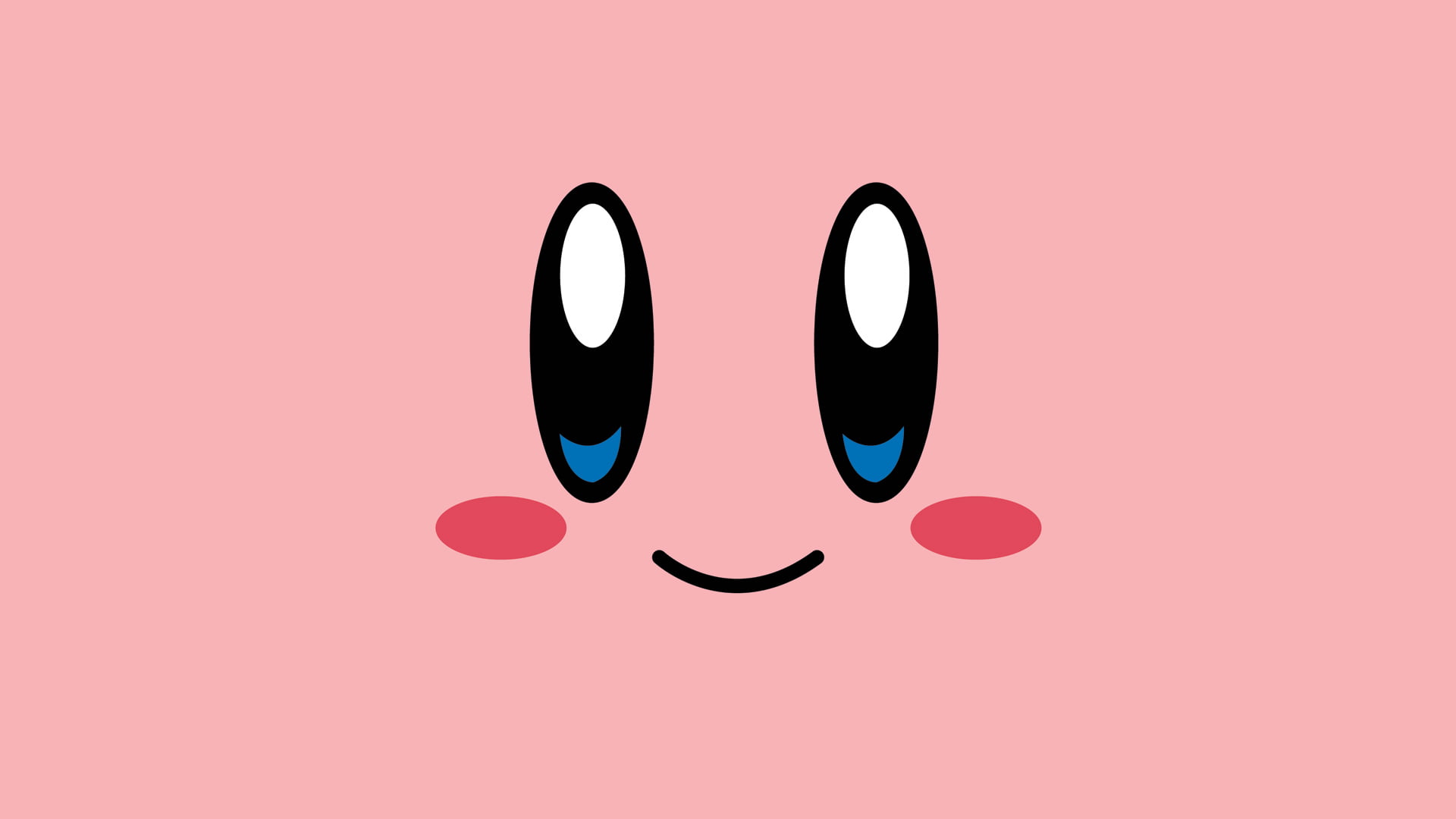 Kirby, minimalism, face