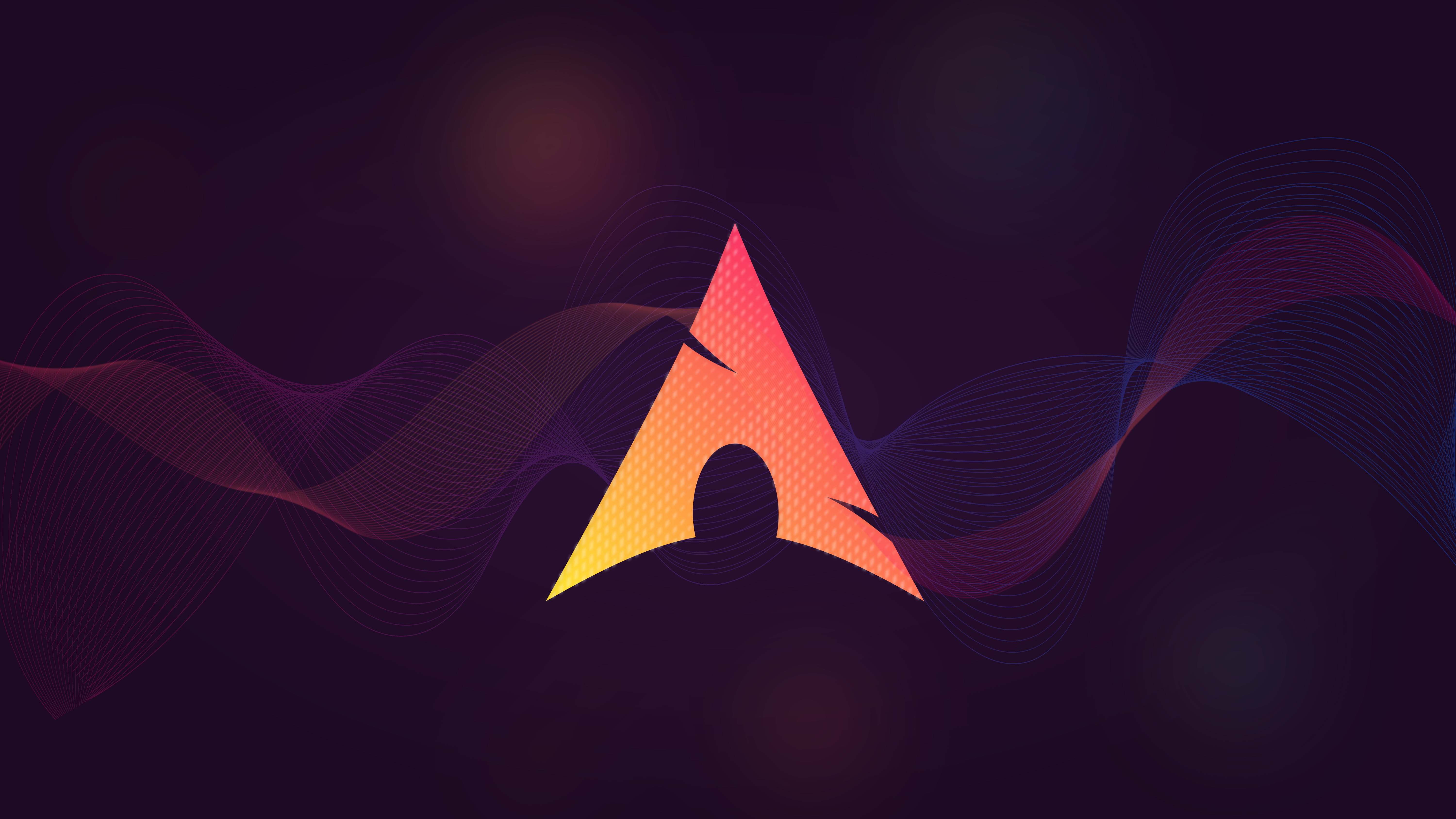 Archlinux, digital art, Arch Linux, tech