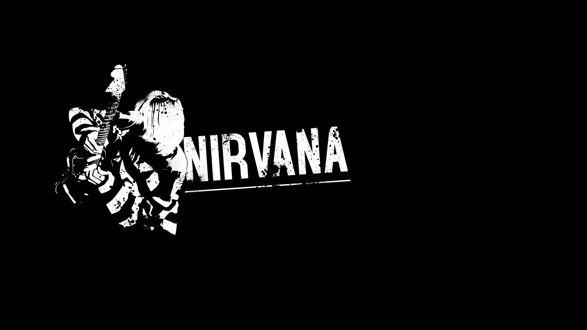 Band (Music), Nirvana, text, communication, western script
