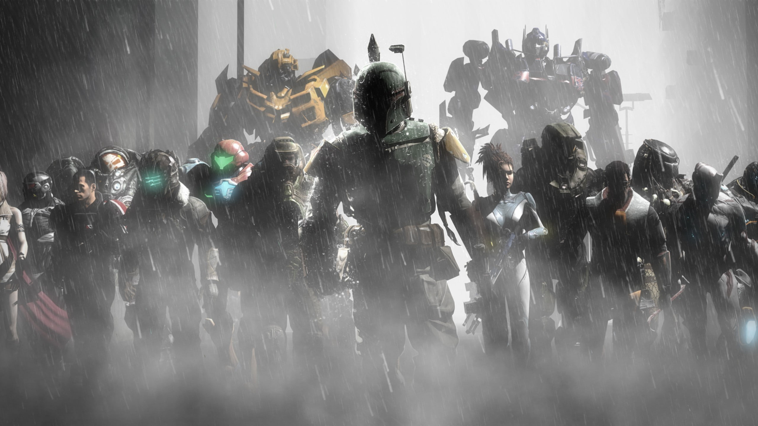 antiheroes predator movie transformers optimus prime, group of people