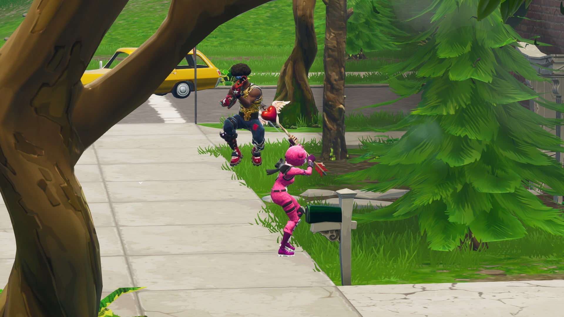 Fortnite, pink, plant, growth, day, real people, flower, nature