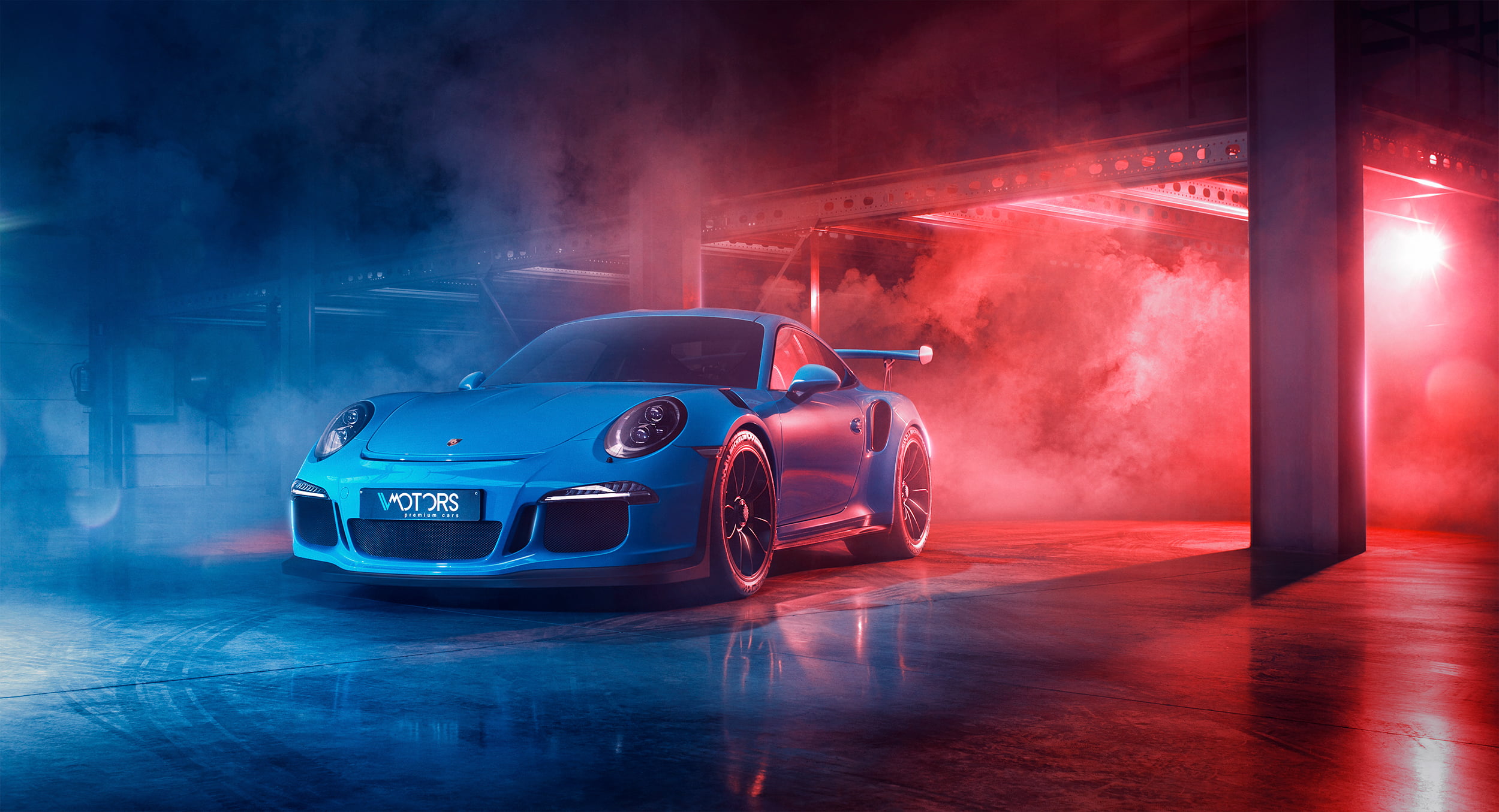 Porsche, Porsche 911 GT3, Blue Car, Sport Car, Vehicle