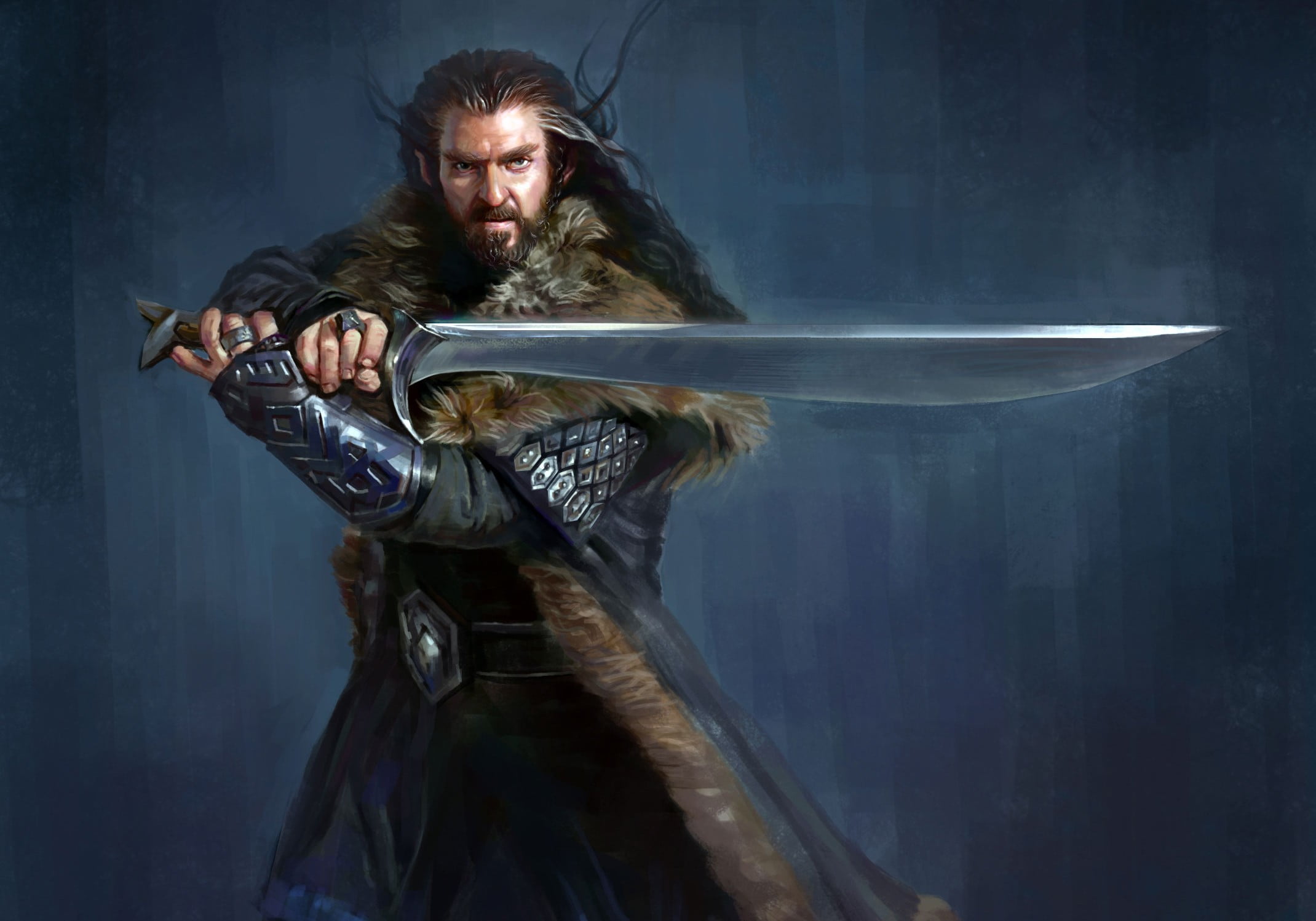 man holding sword animated wallpaper, background, the Lord of the rings