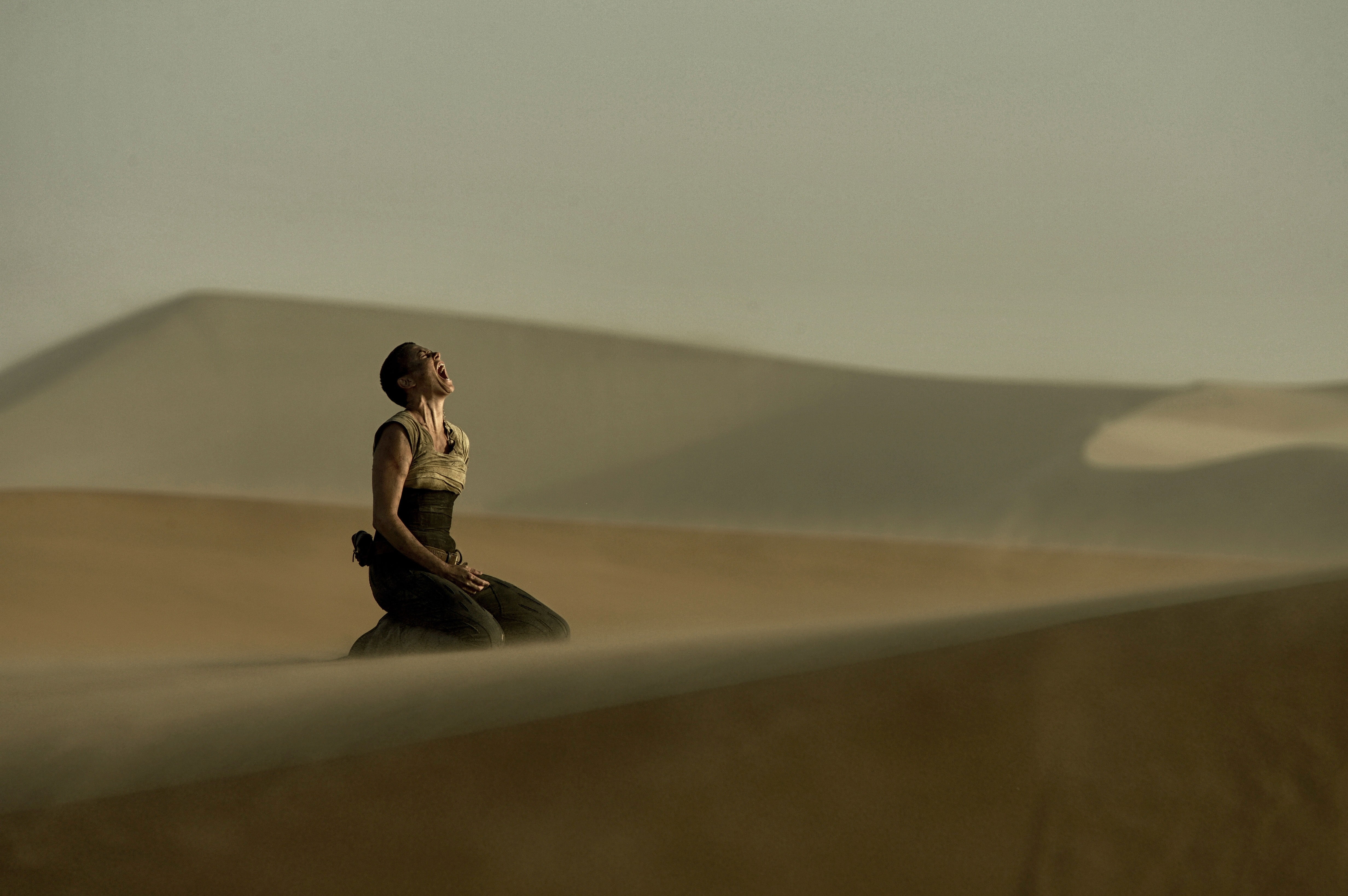 Charlize Theron, Mad Max: Fury Road, Furiosa, desert, women