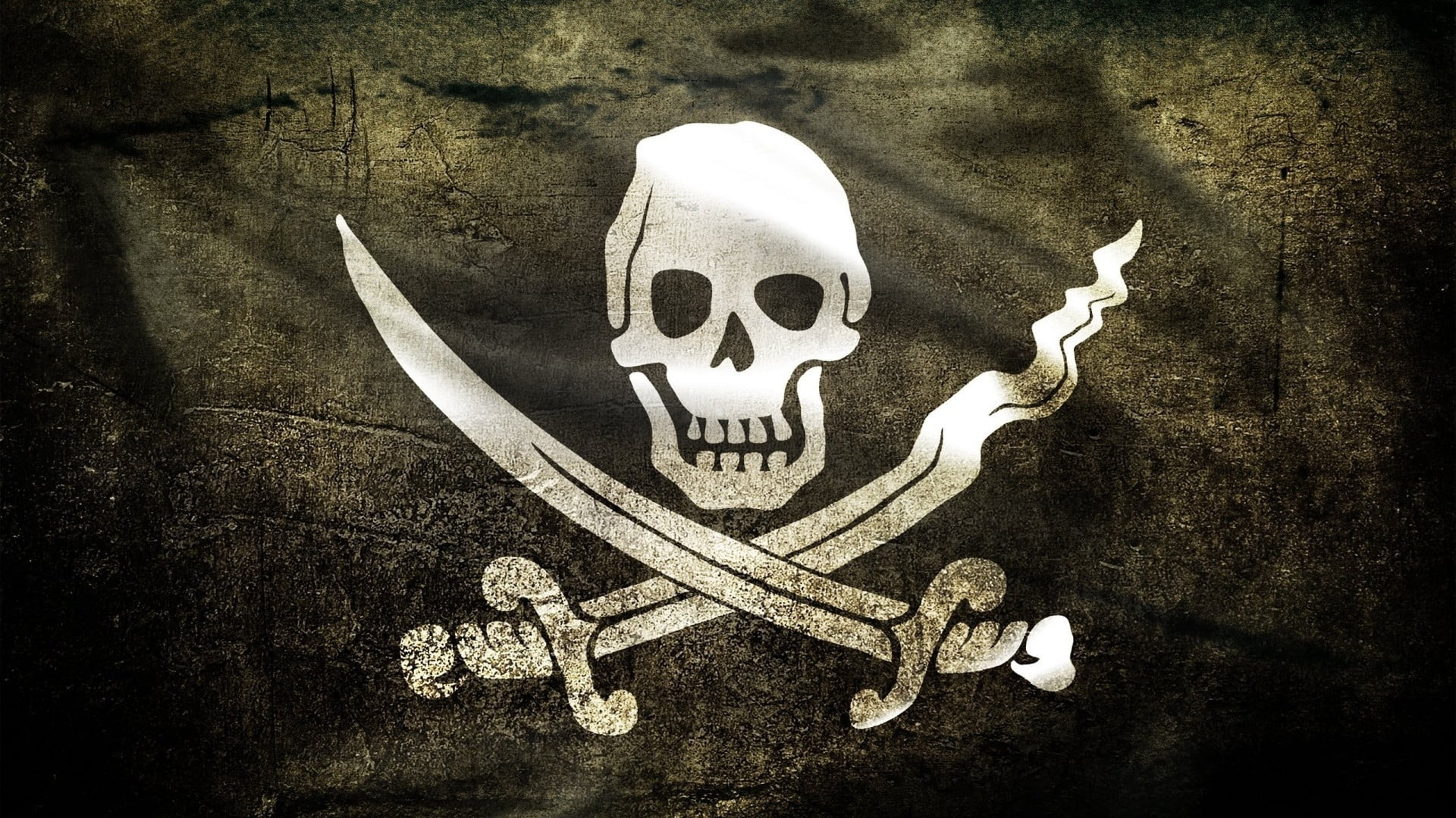 black pirate flag, pirates, skull, grunge, bone, spooky, fear