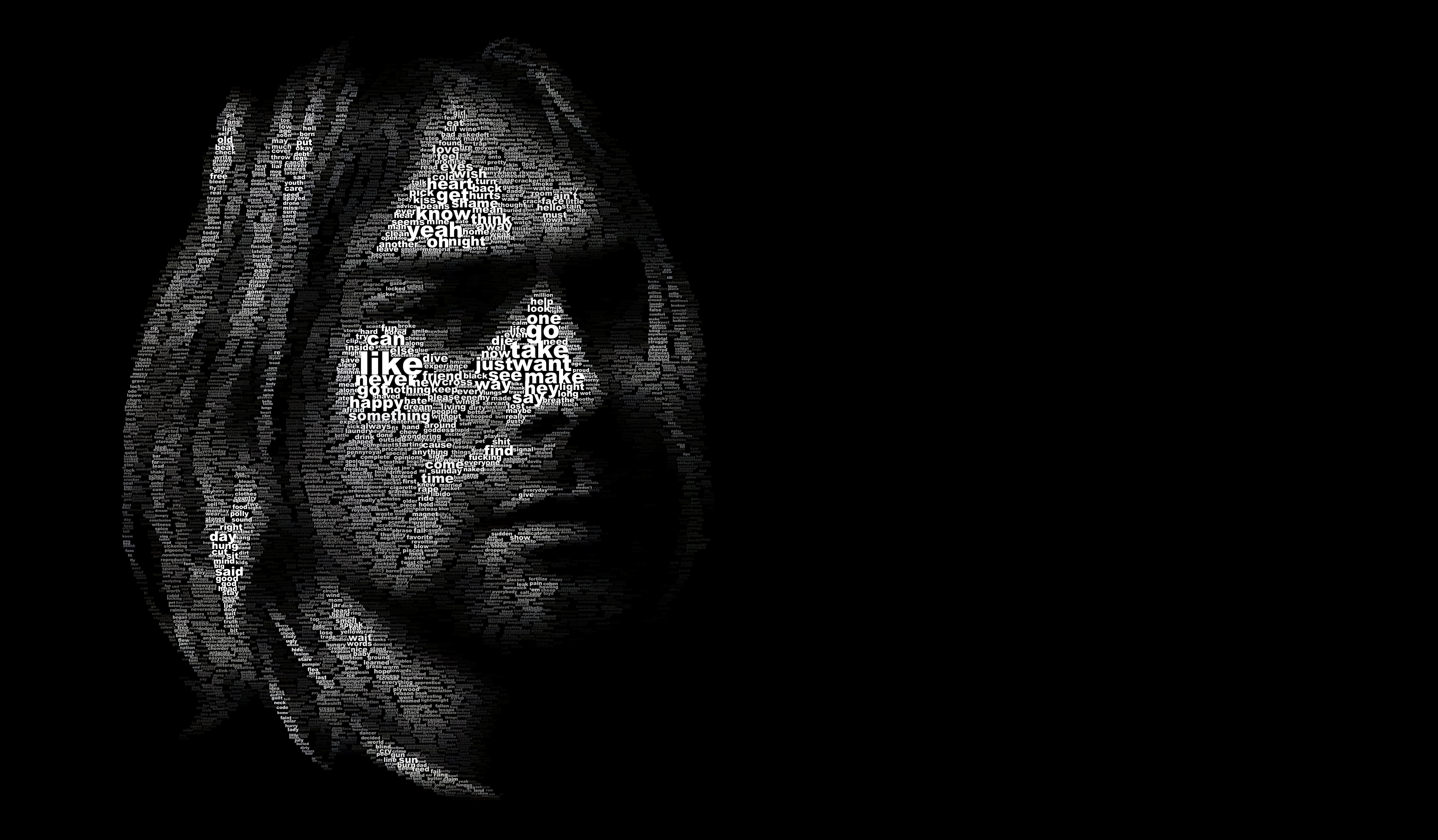 Kurt Donald Cobain wallpaper, text, Nirvana, portrait, words