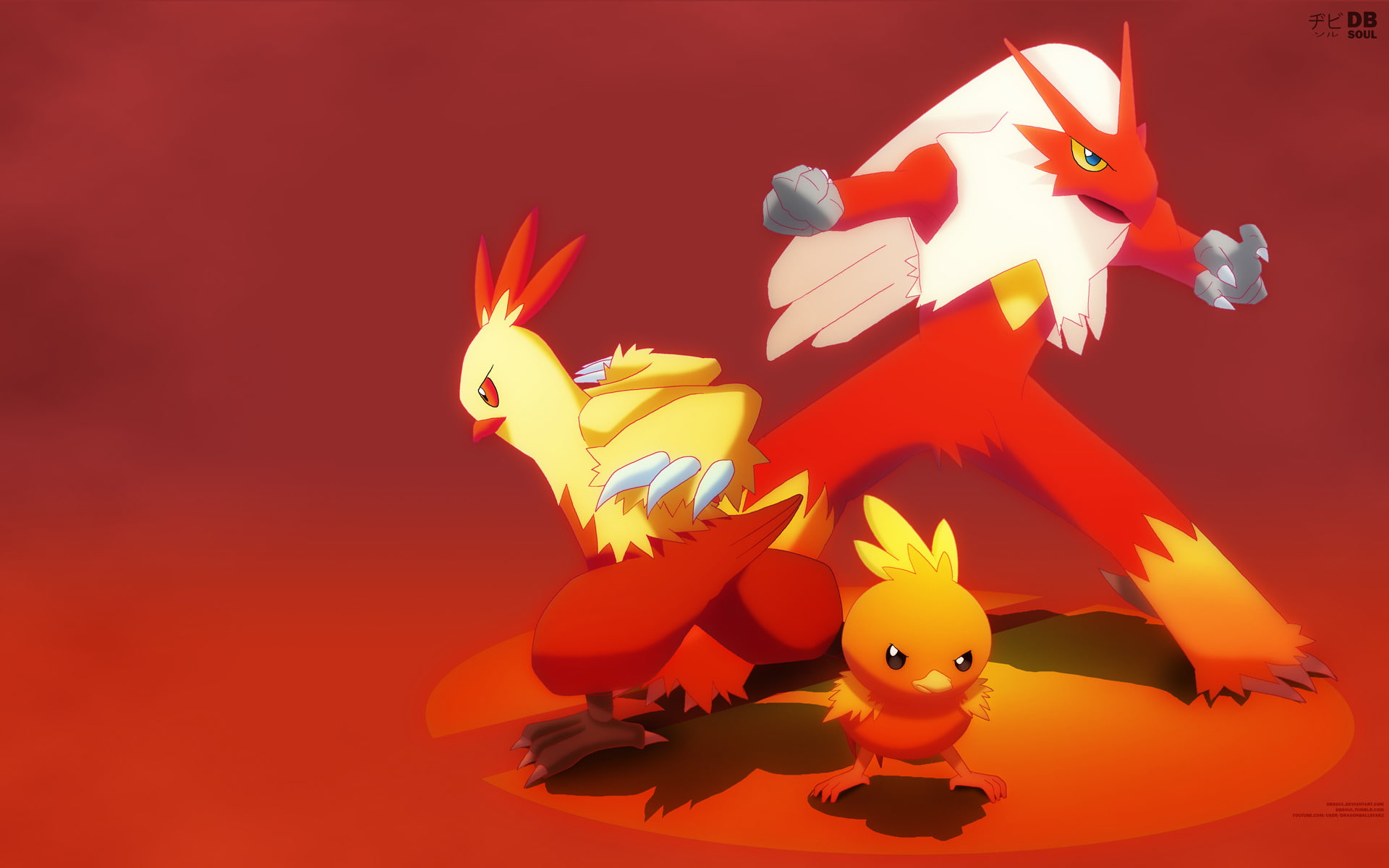 Free Download | HD Wallpaper: Pokémon, Blaziken (Pokémon), Combusken ...