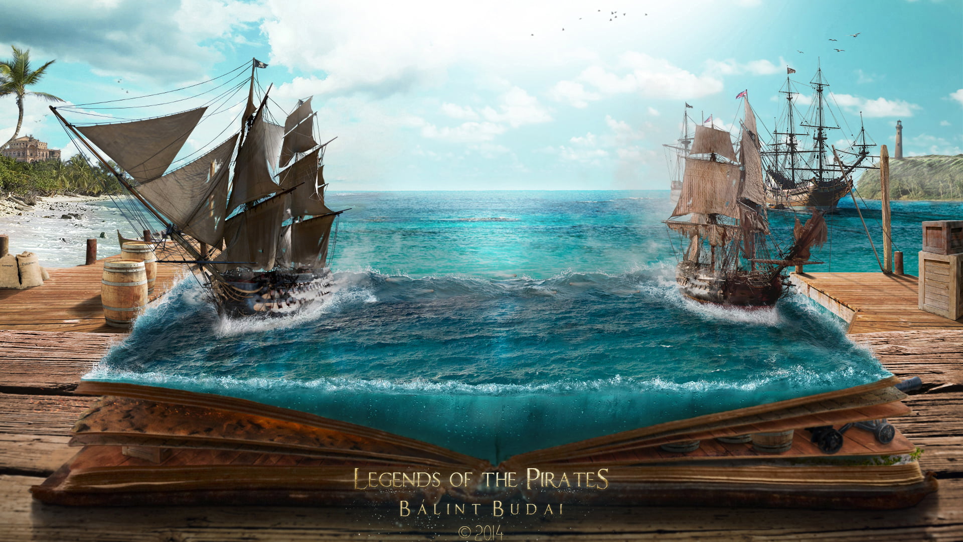 Legends of the Pirates Balint Budai wallpaper, Legends of the Pirates poster