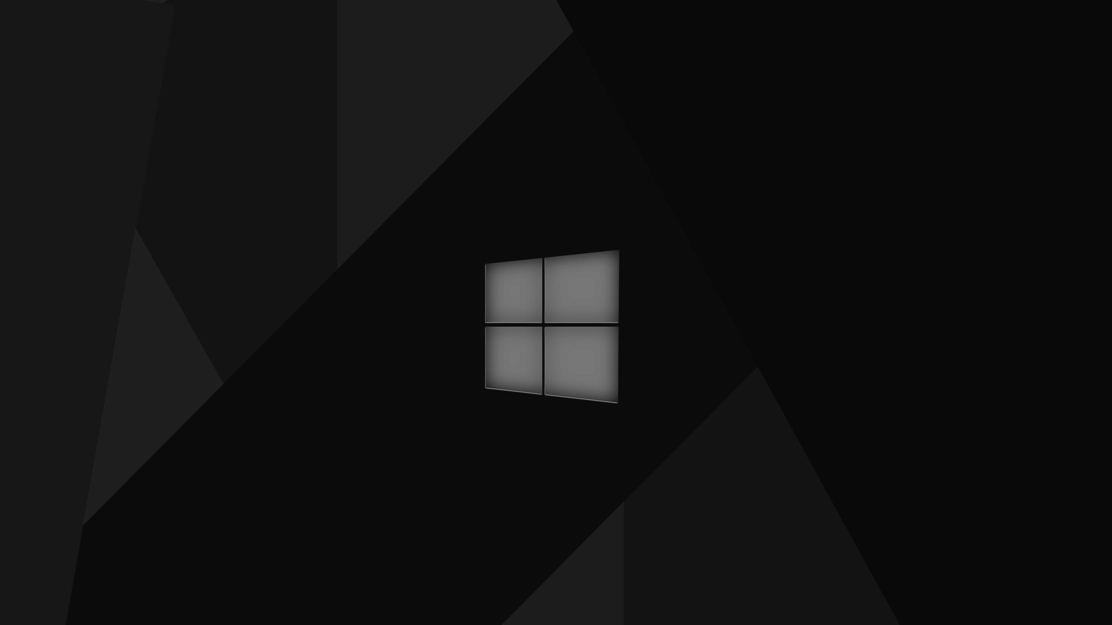 Windows 10 Material Design, architecture, dark, built structure