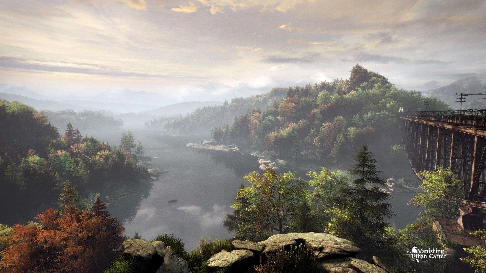 forest photo, The Vanishing of Ethan Carter, video games, landscape