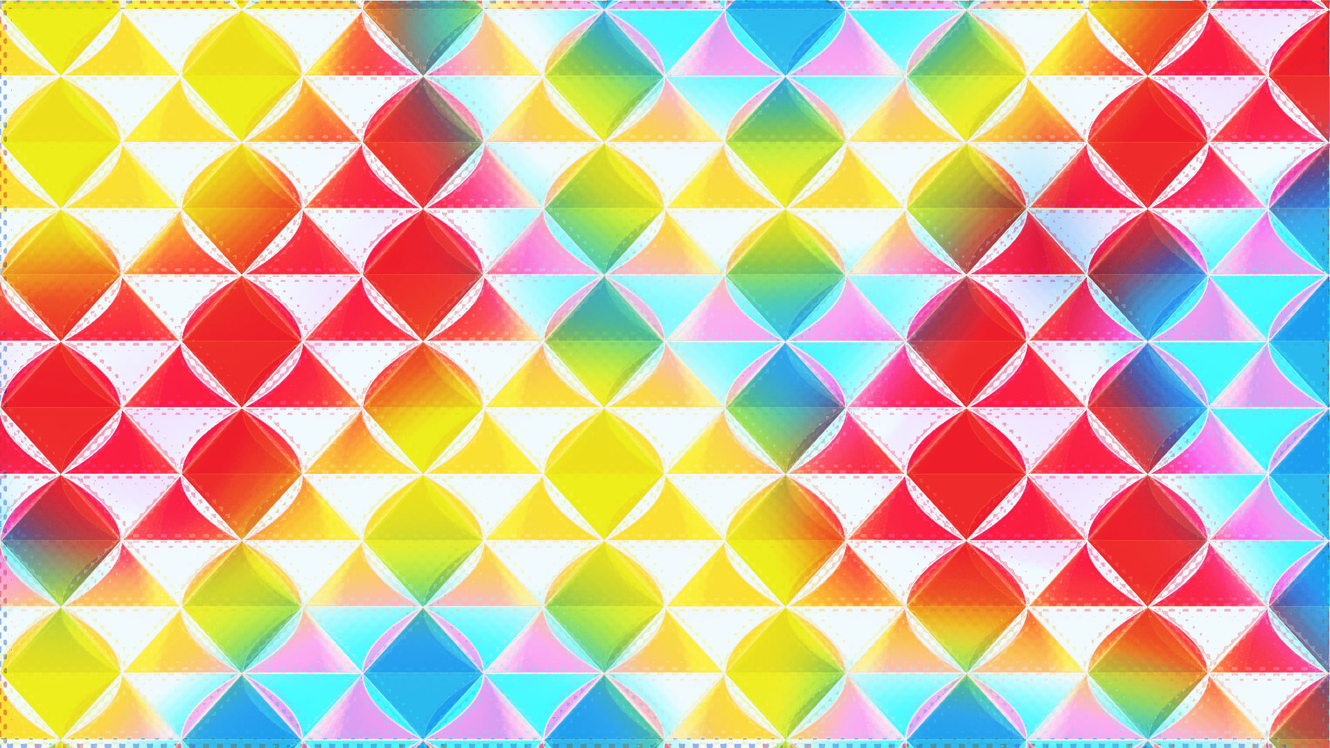 triangle colorful pattern