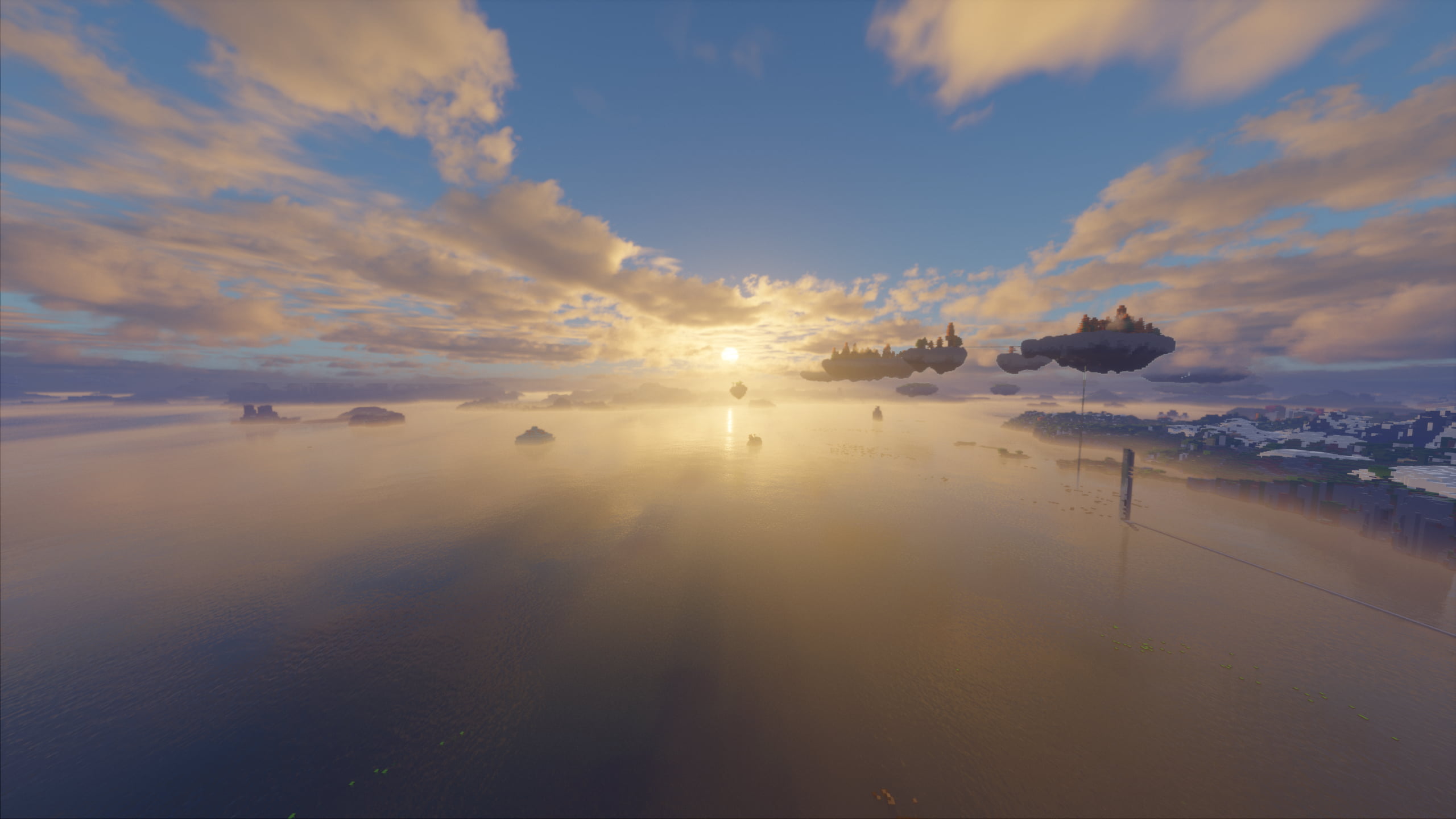 Minecraft, sky