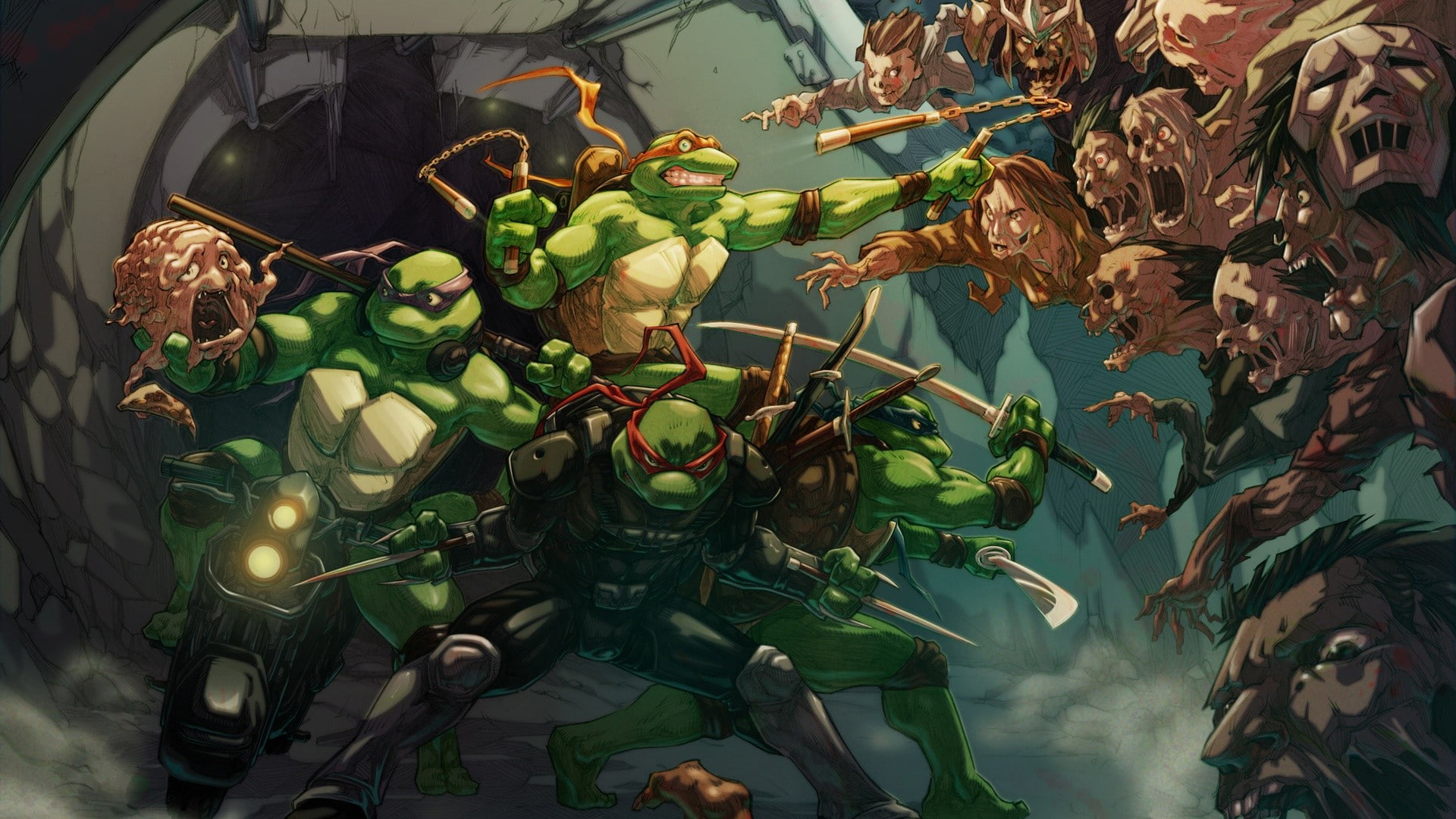 artwork, Teenage Mutant Ninja Turtles