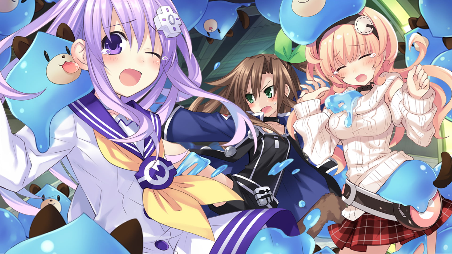 compa, game, hyperdimension, mk2, neptune, neptunia, tsunako