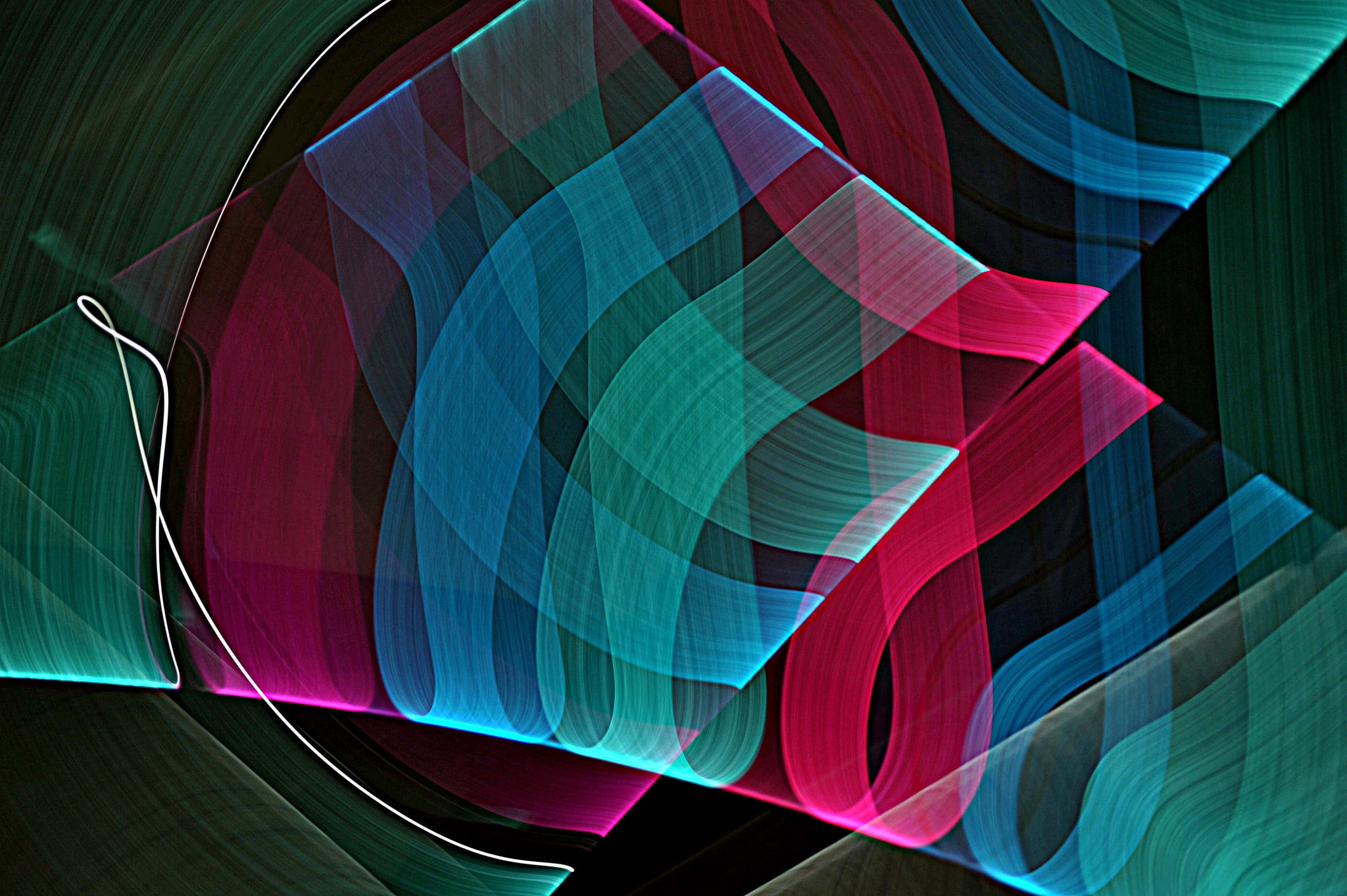 rays, line, pattern, color, track