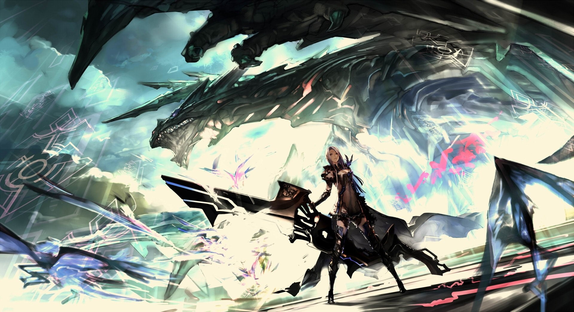 Free download | HD wallpaper: artwork, fantasy art, anime, warrior ...