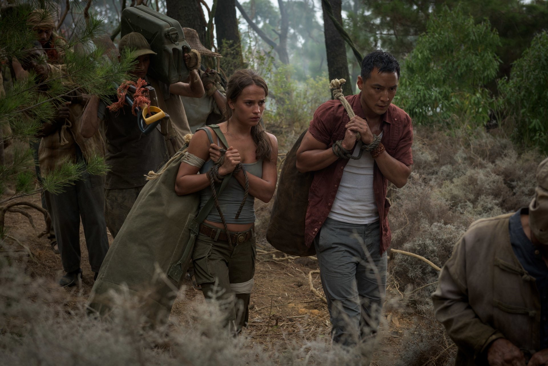 Movie, Tomb Raider (2018), Alicia Vikander, Daniel Wu, Lara Croft