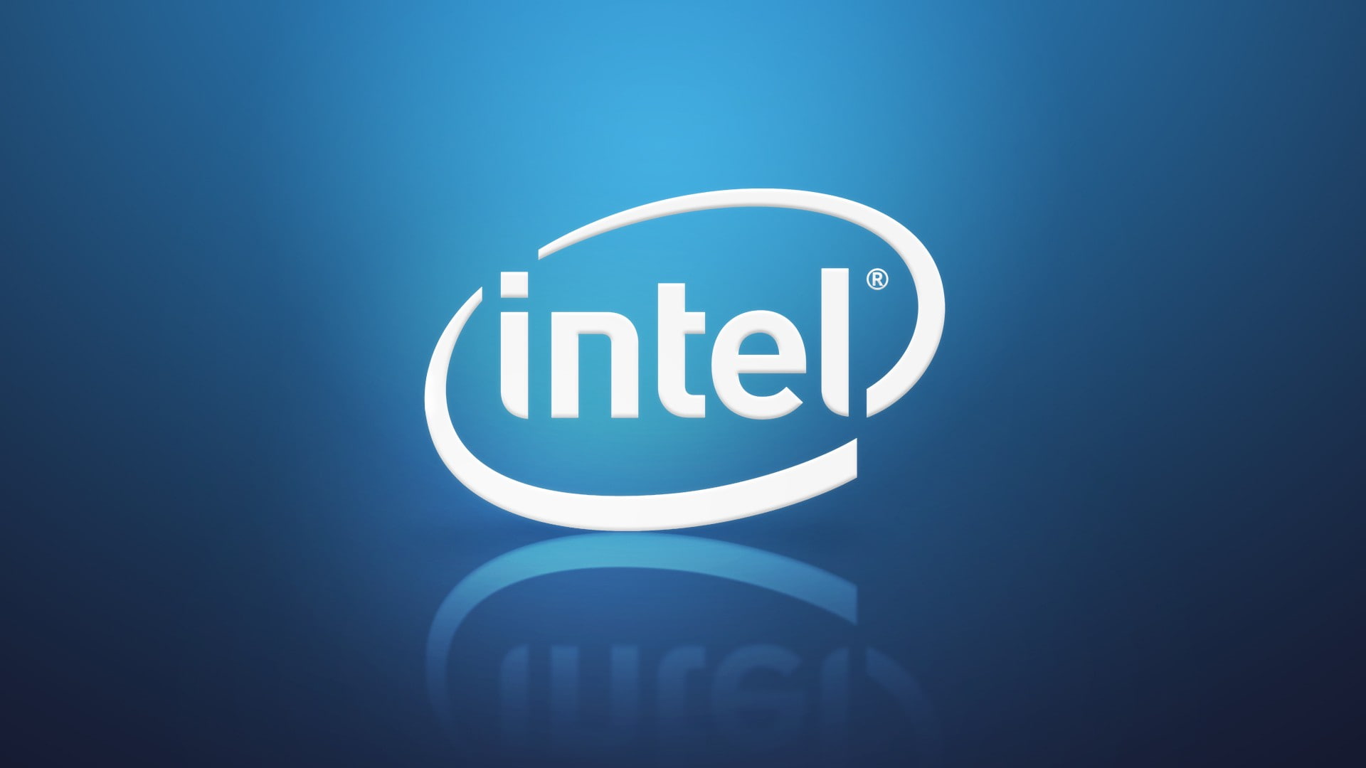 Intel logo, technology, computer, CPU, blue, communication, text