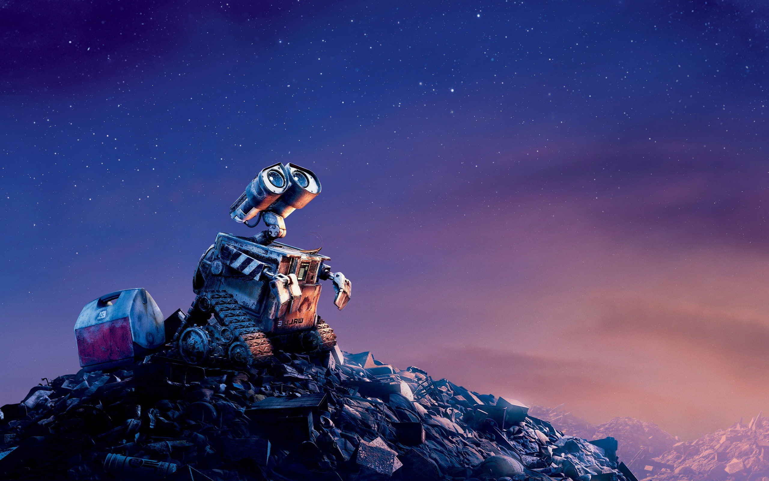 Animated Movies, WALL·E, space, star - space, night, astronomy