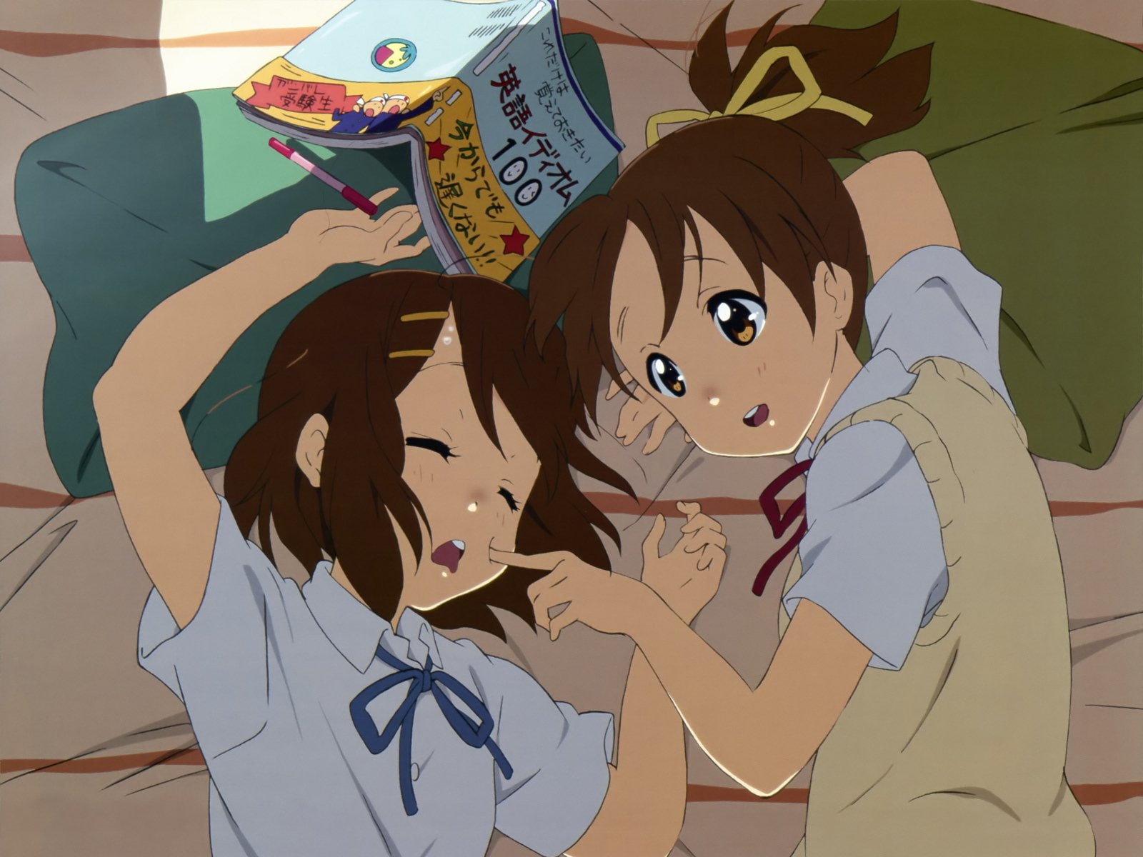 Anime, K-ON!, Ui Hirasawa, Yui Hirasawa