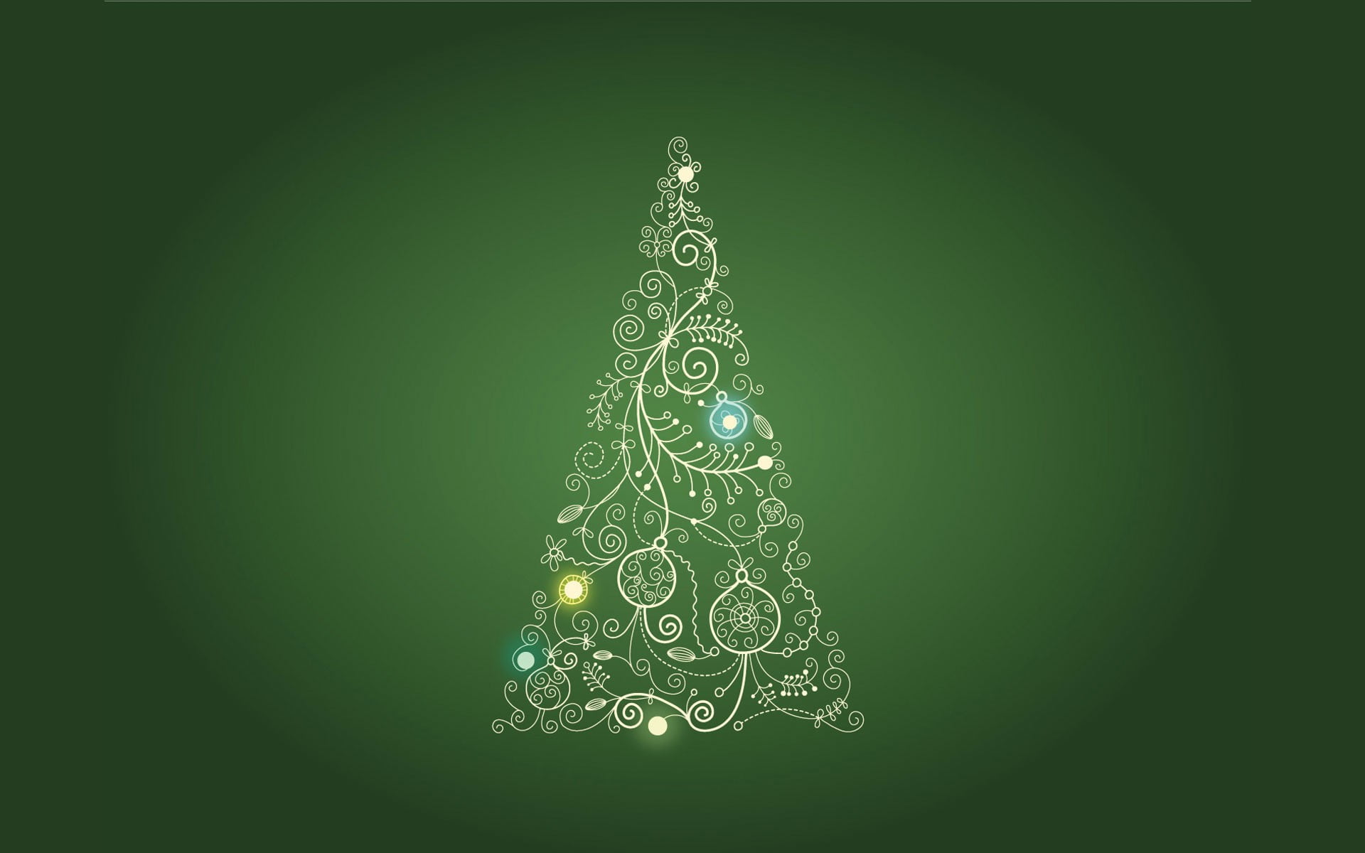 Christmas tree vector art, celebration, holiday, decoration, green color