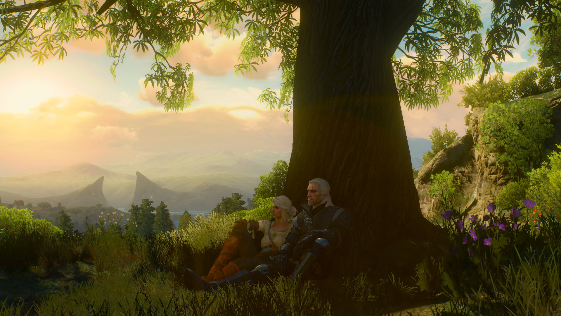 The Witcher, The Witcher 3, video games, screen shot, Toussaint